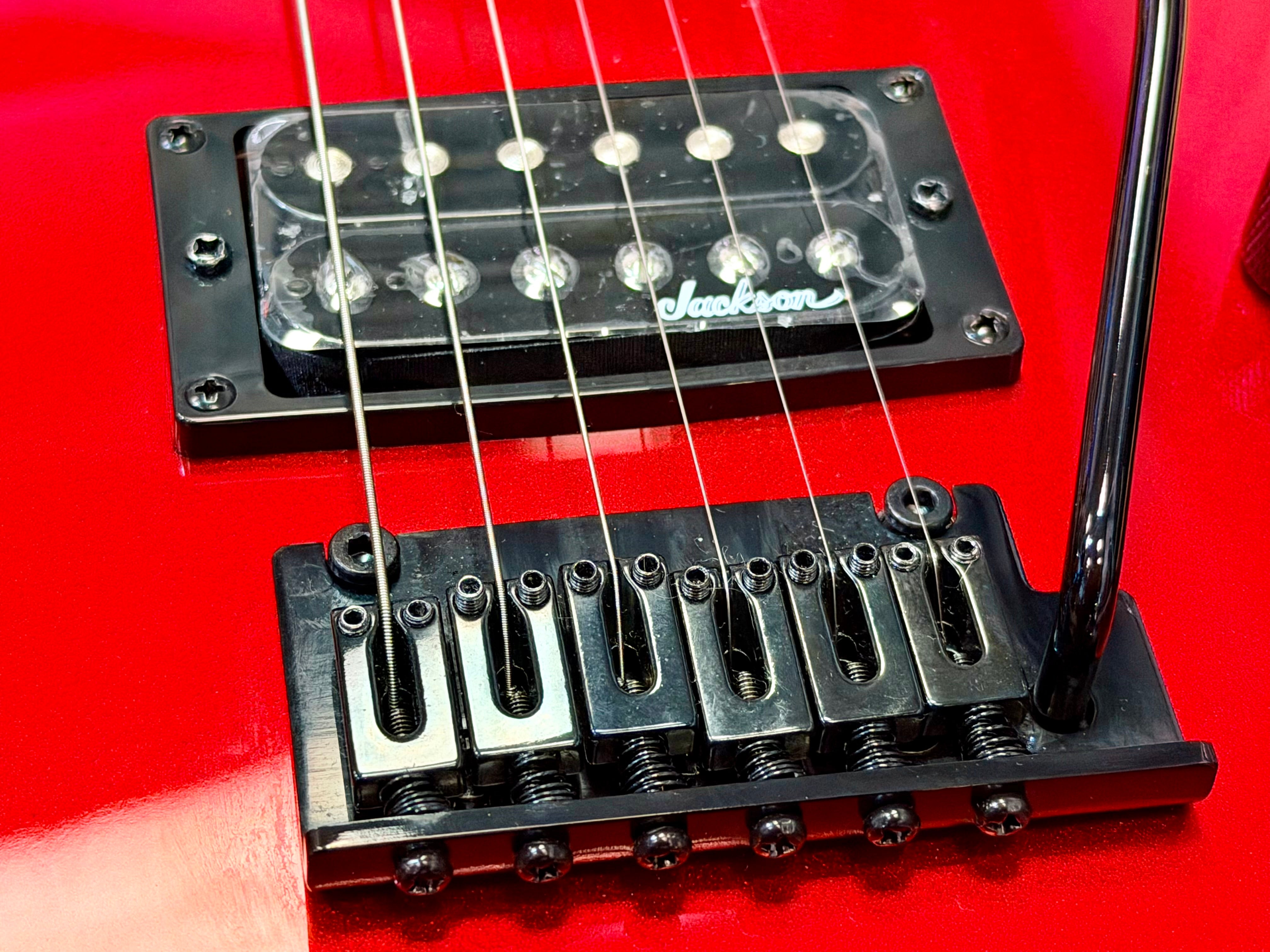🔥NEW🔥 Jackson JS11 Dinky Metallic Red HH~ Electric Guitar Open Box!