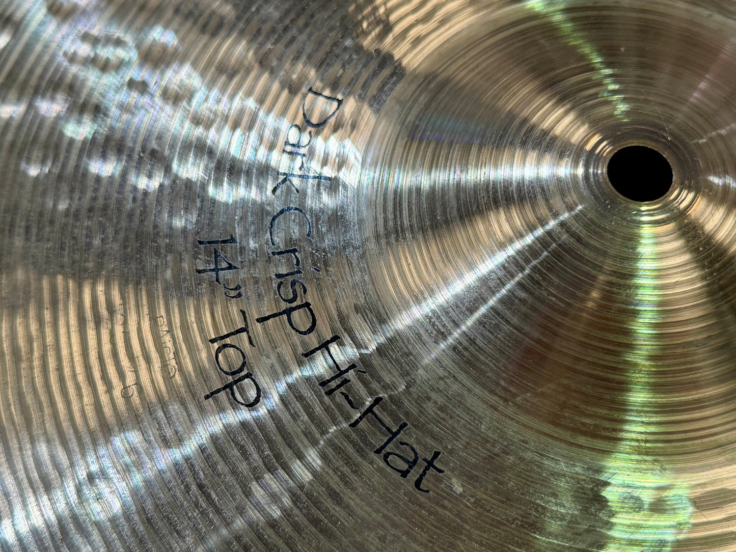 🥁 Paiste Signature 14” Dark Crisp Hi-Hats~ Pair Of Hi Hat Cymbals~ Excellent 🥁