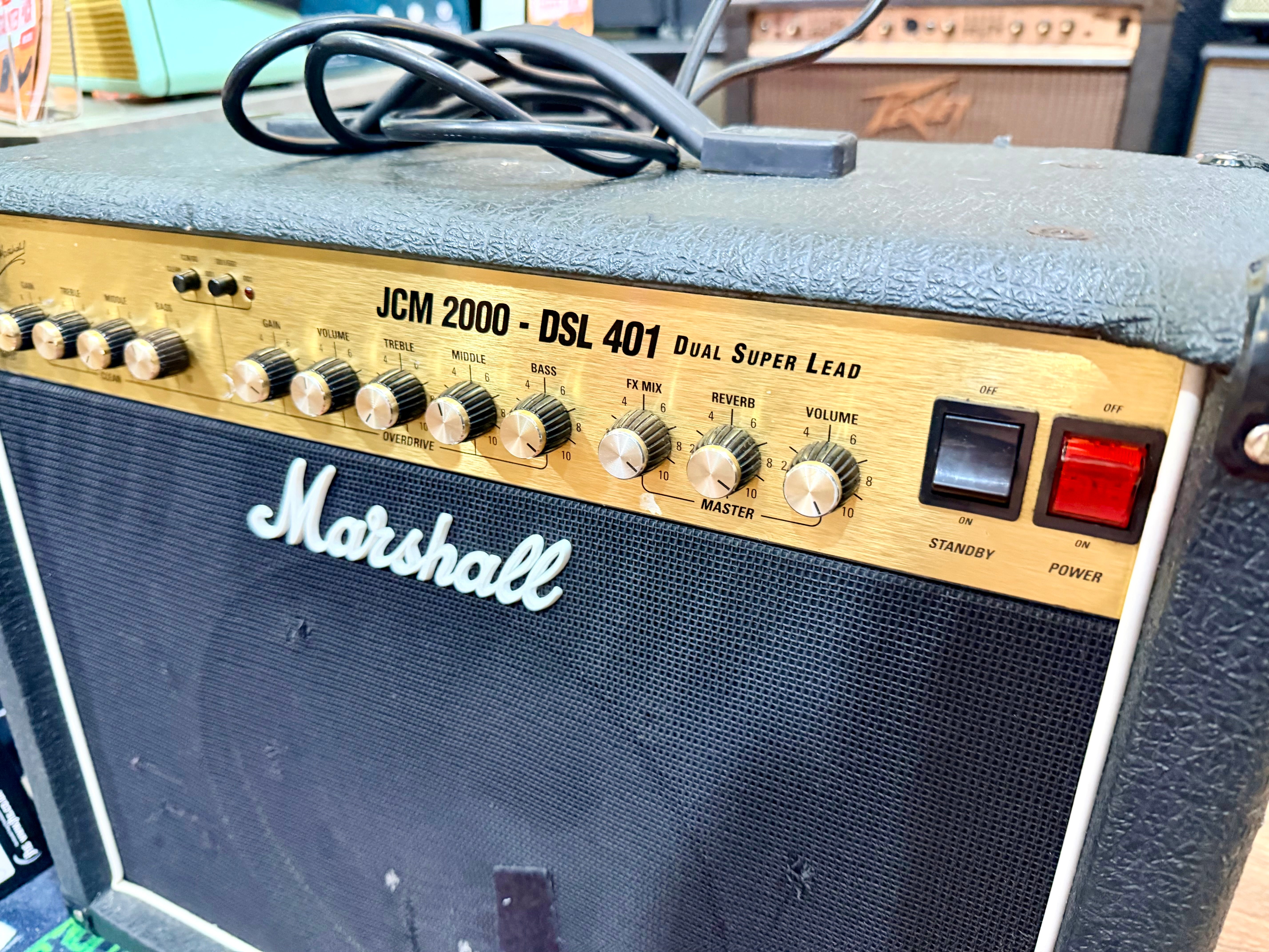 🎸 Marshall JCM 2000 DSL 401 Combo Amplifier~ Guitar Amp~ Fully Working! 🎸