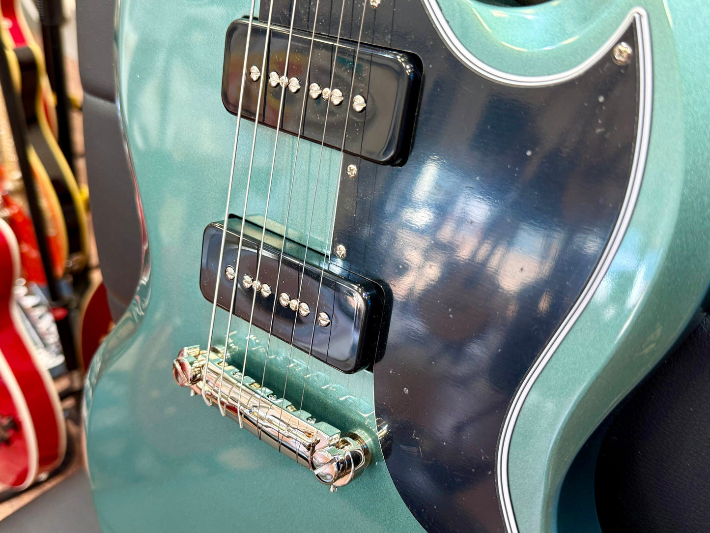🔥NEW 2025🔥 Epiphone SG Special P-90~ Faded Pelham Blue~ Latest Model!