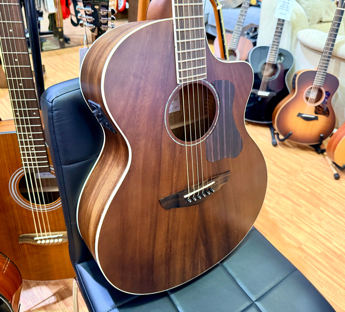 Faith Nexus Neptune FPNCECF Electro Acoustic Guitar Coffee Brown~ All Solid
