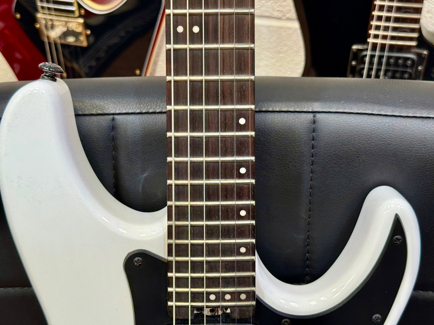 🔥2021🔥 Schecter Sun Valley Super Shredder FR~ Gloss White~ Floyd Rose!