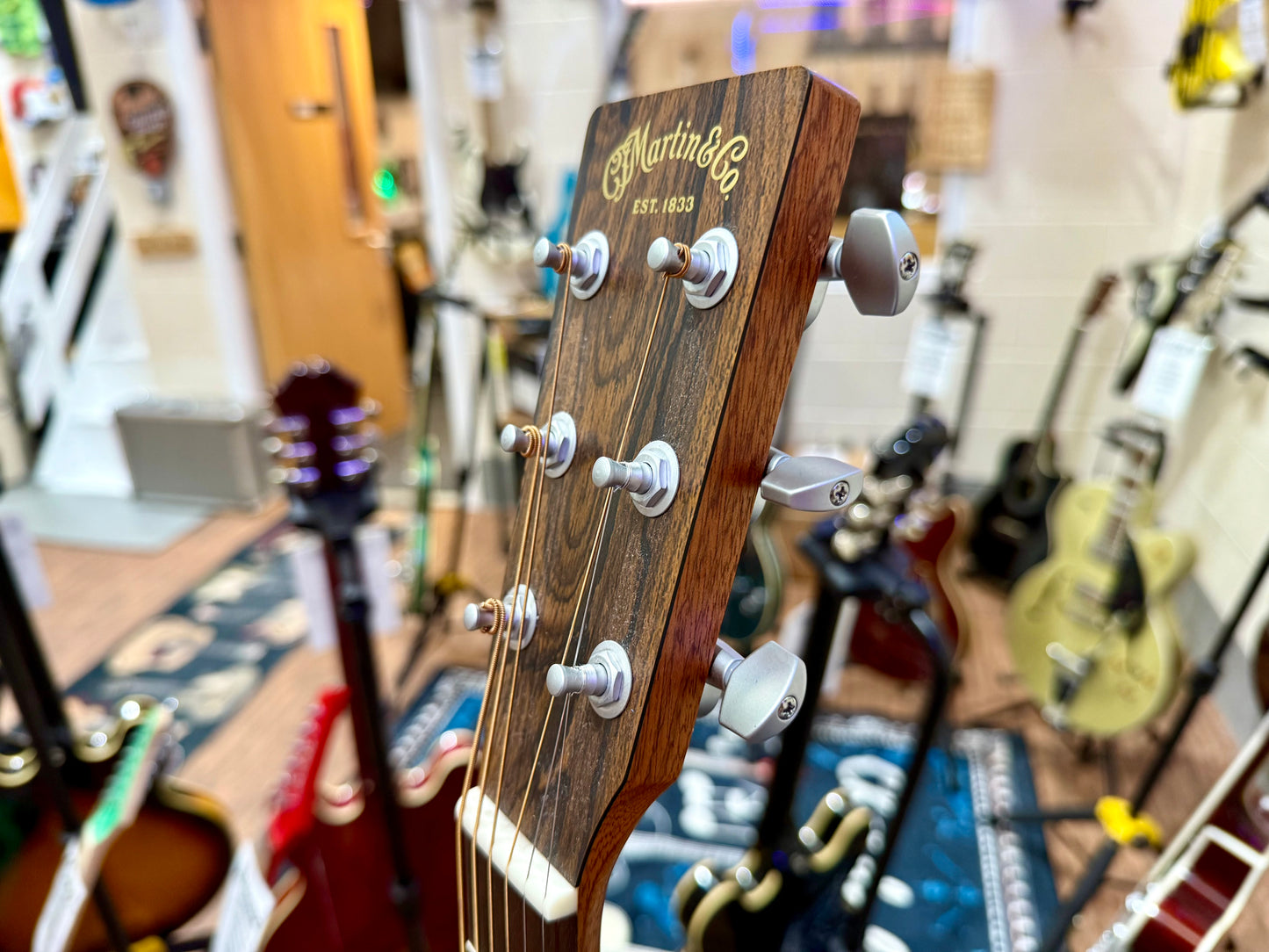 🔥MINT 2025🔥 Martin D-X2E Ziricote Burst~ Electro-Acoustic~ Dreadnought + Bag!