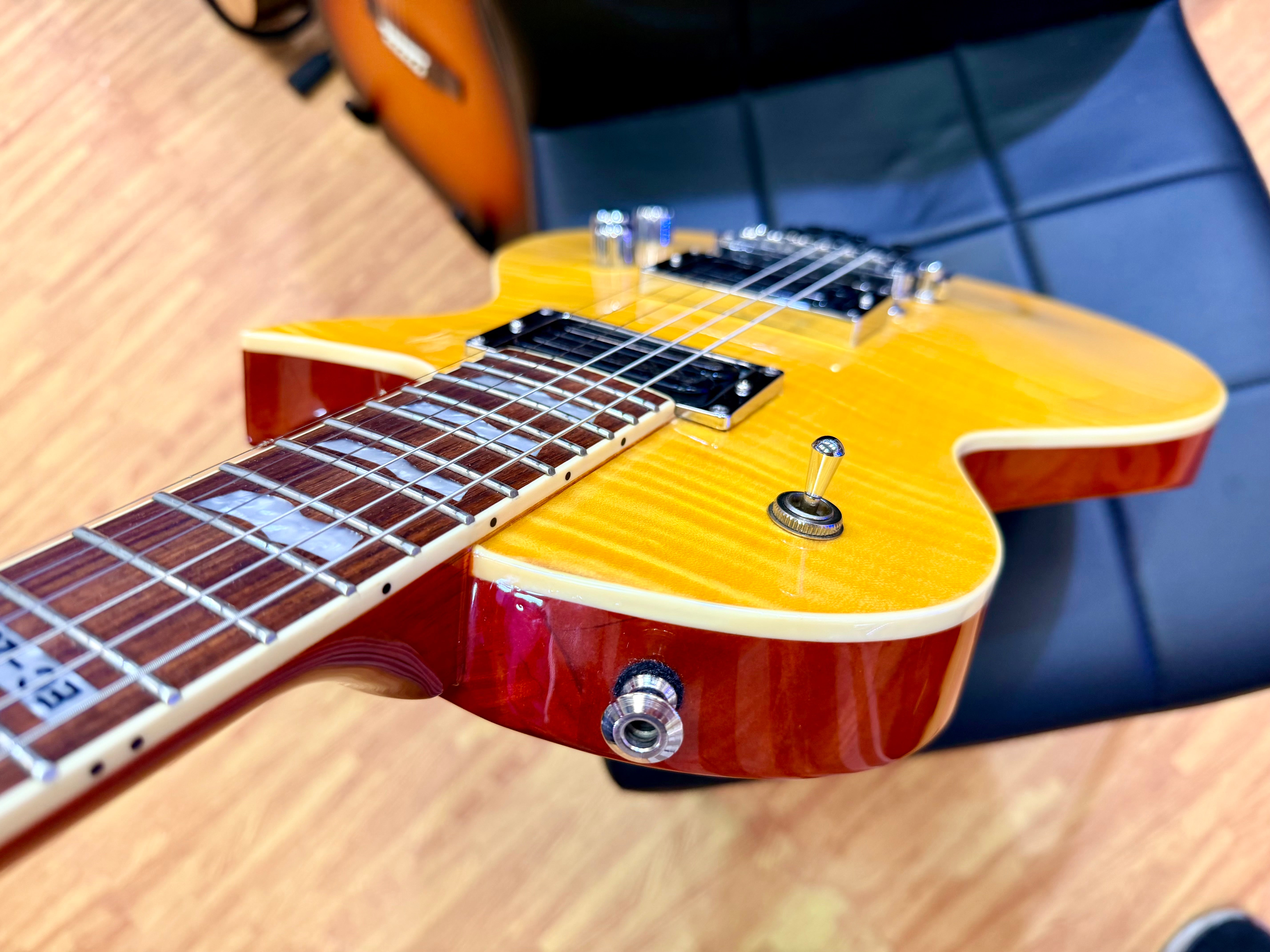 π₯2015π₯ ESP LTD EC-256 Lemon Drop~ Schaller Hot Stuff Pickups~ Gotoh Upgrades!