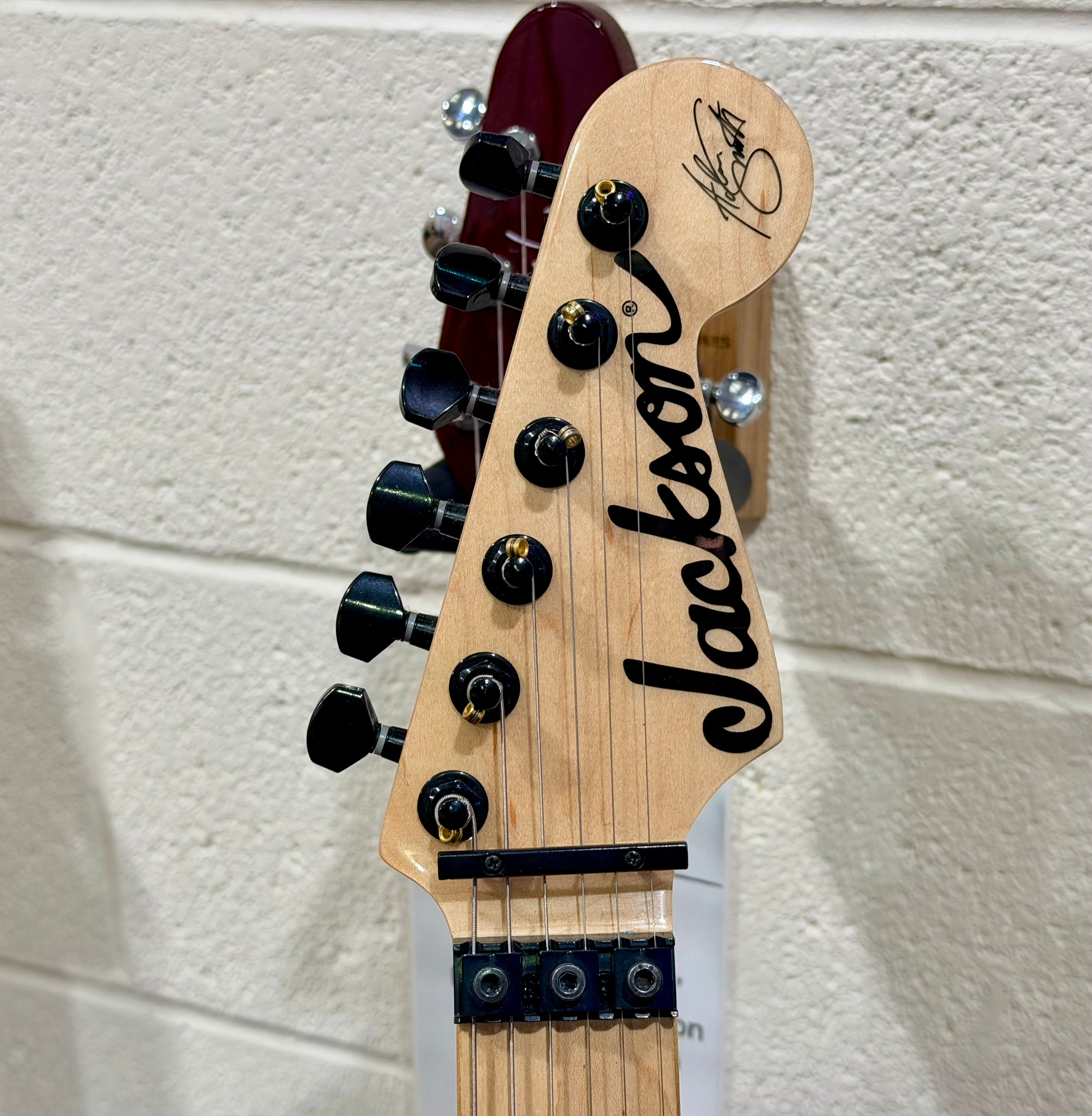 🔥2022🔥 Jackson Adrian Smith SDXM~ Maple~ Snow White~ Iron Maiden Signature!