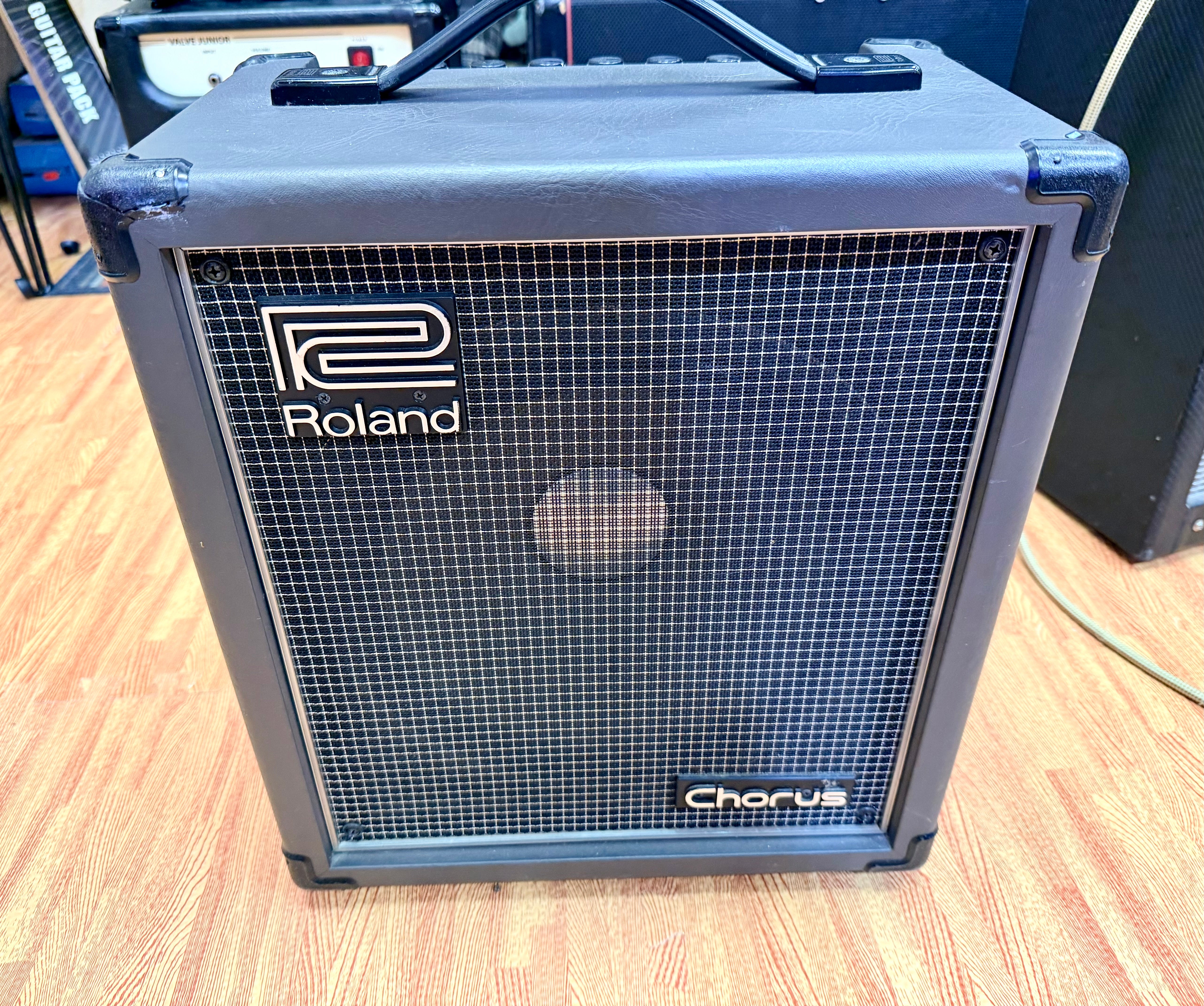 🇯🇵 1983 JAPAN 🇯🇵 Roland Cube-60 Chorus Vintage MIJ Guitar Amplifier + Cover