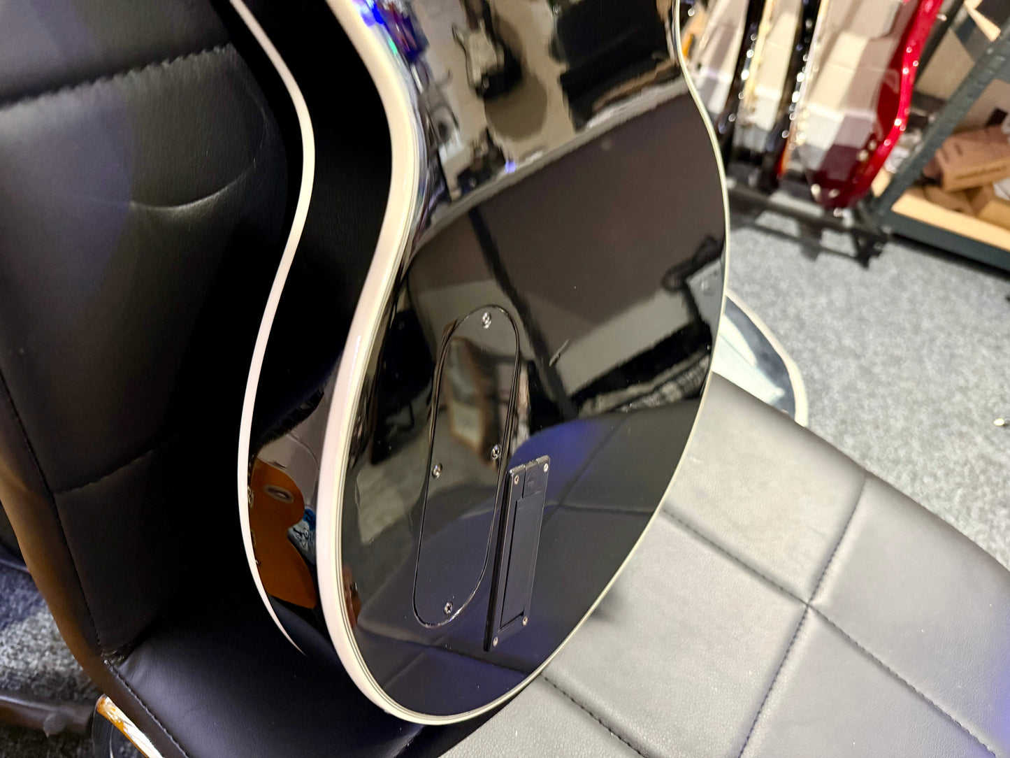 🔥2008🔥 Epiphone Les Paul Custom Prophecy EX~ Midnight Ebony~ EMG’s + Case!