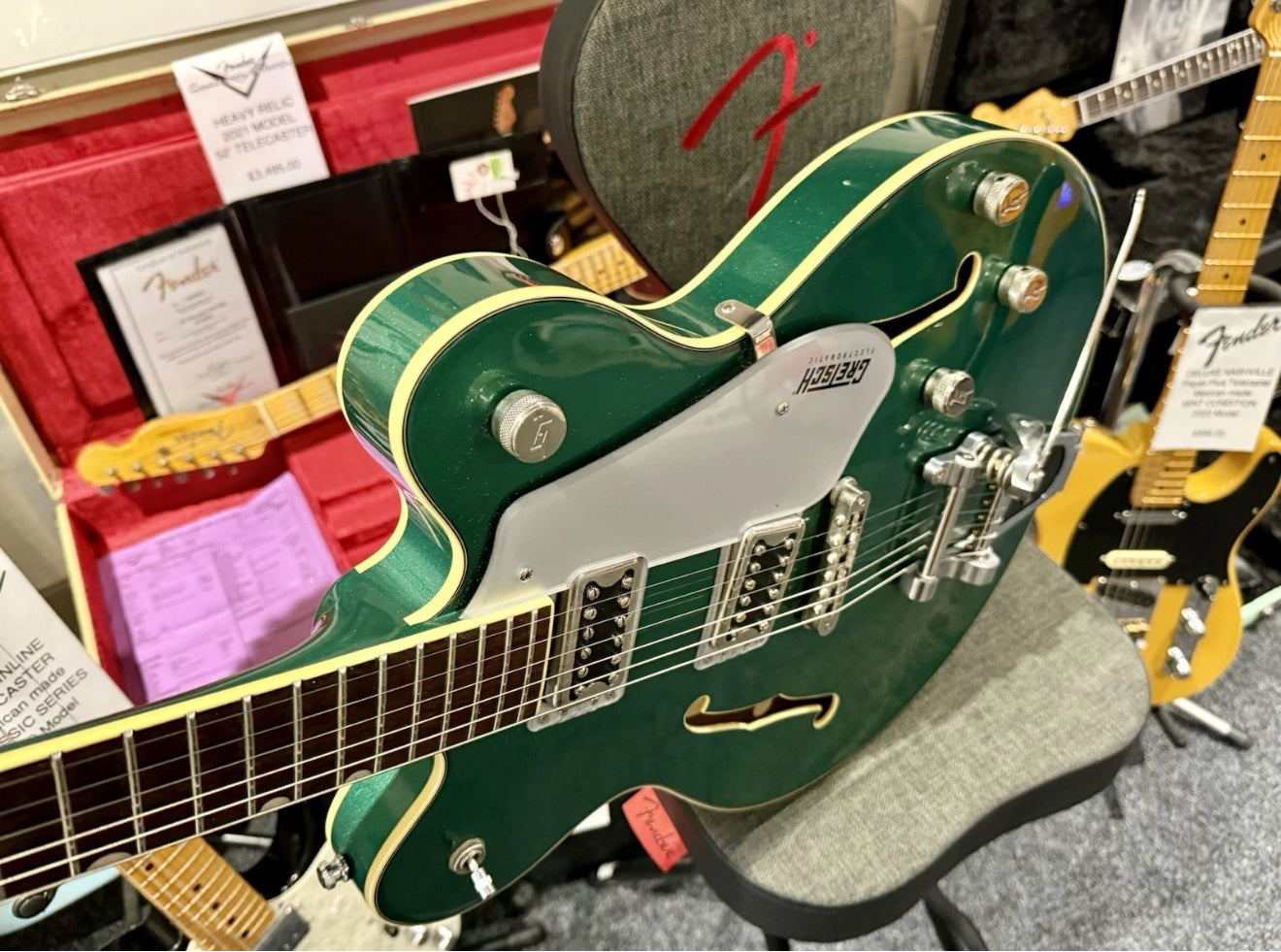 🌟2020🌟 Gretsch Electromatic G5622T Centre Block~ Georgia Green + Bigsby!