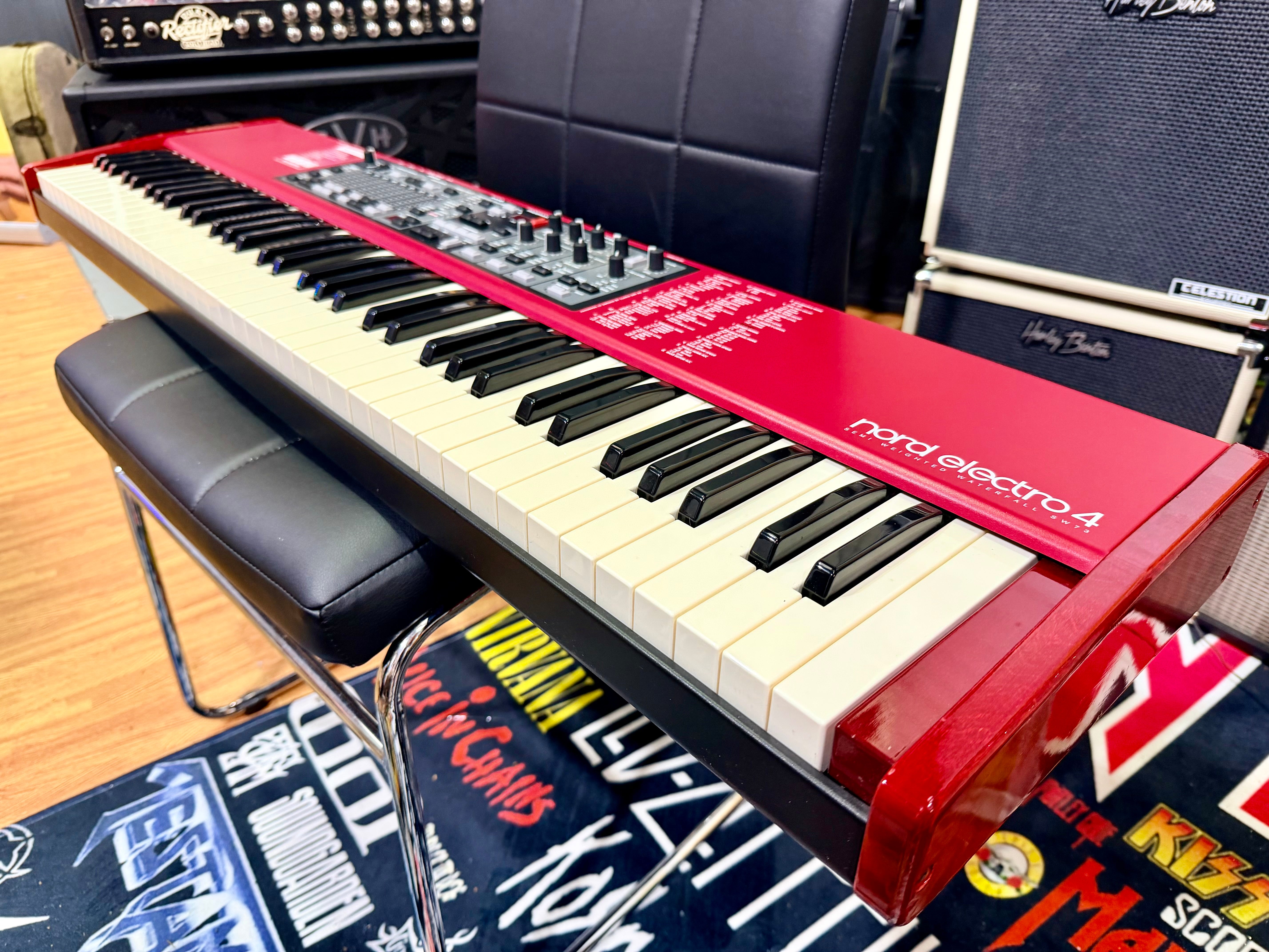 🎹 Nord Electro 4 SW73 73 Key Semi-Weighted Waterfall Keyboard~ Effects~ Pro 🎹