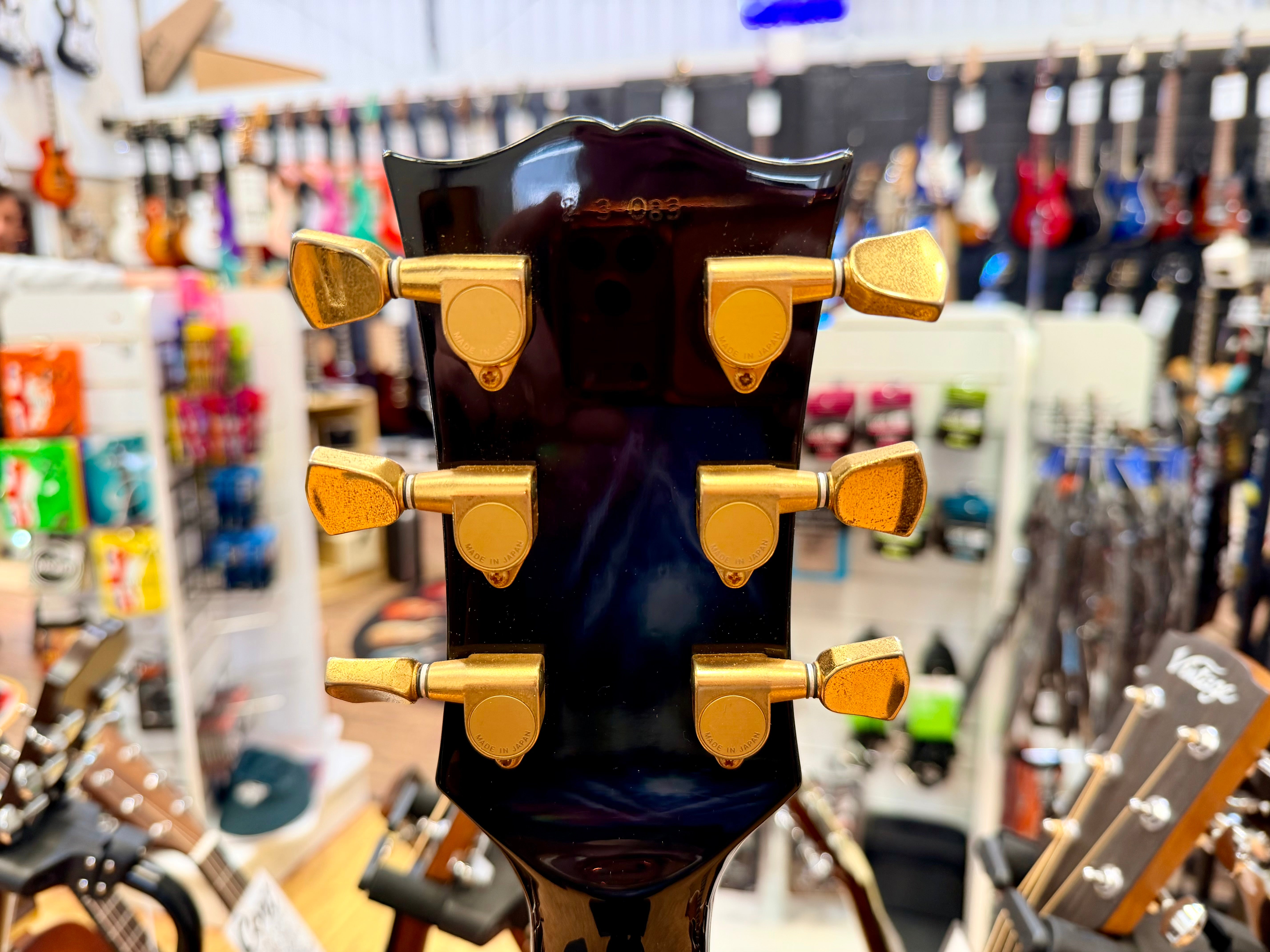 π―π΅ 1992 Greco EGC-480 Mint Collection Les Paul Custom~ MIJ Japan Ebony π―π΅