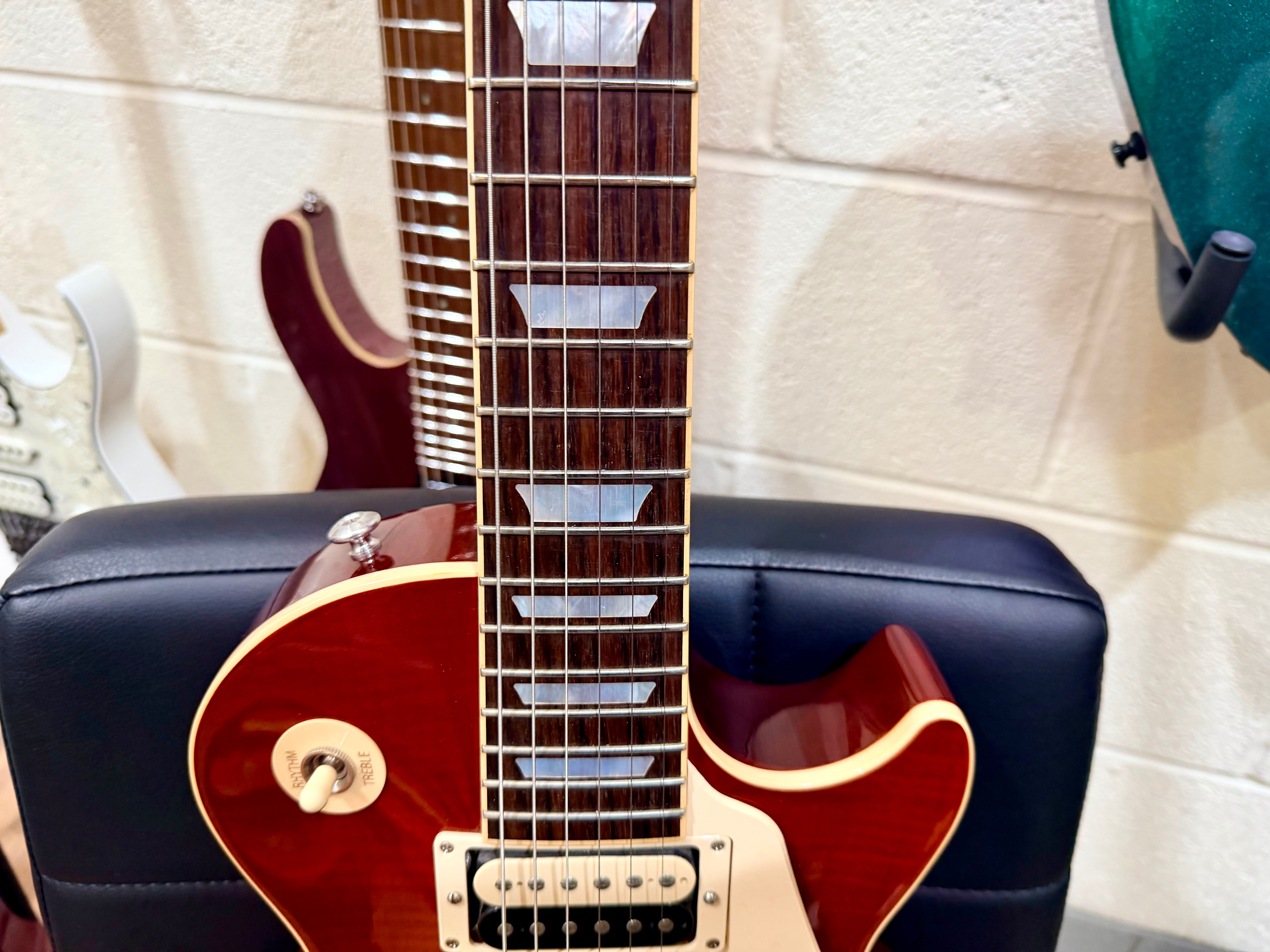 🌟Les Paul 100th🌟 2015 Gibson Les Paul Classic~ Cherry Sunburst + Case & Docs!