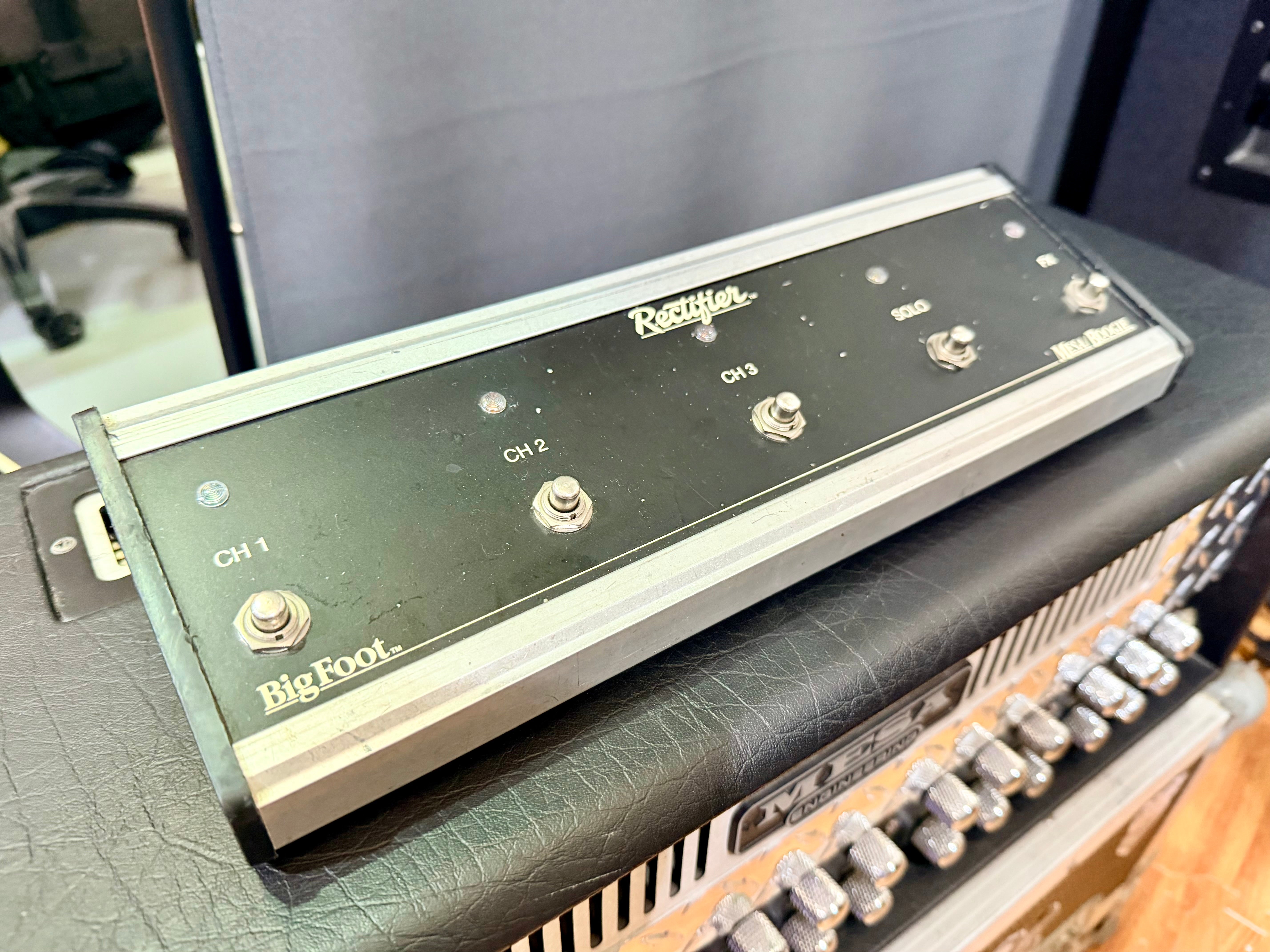 🔥 Mesa Boogie Dual Rectifier Solo Head Amplifier 100W Valve Amp + Case 🔥