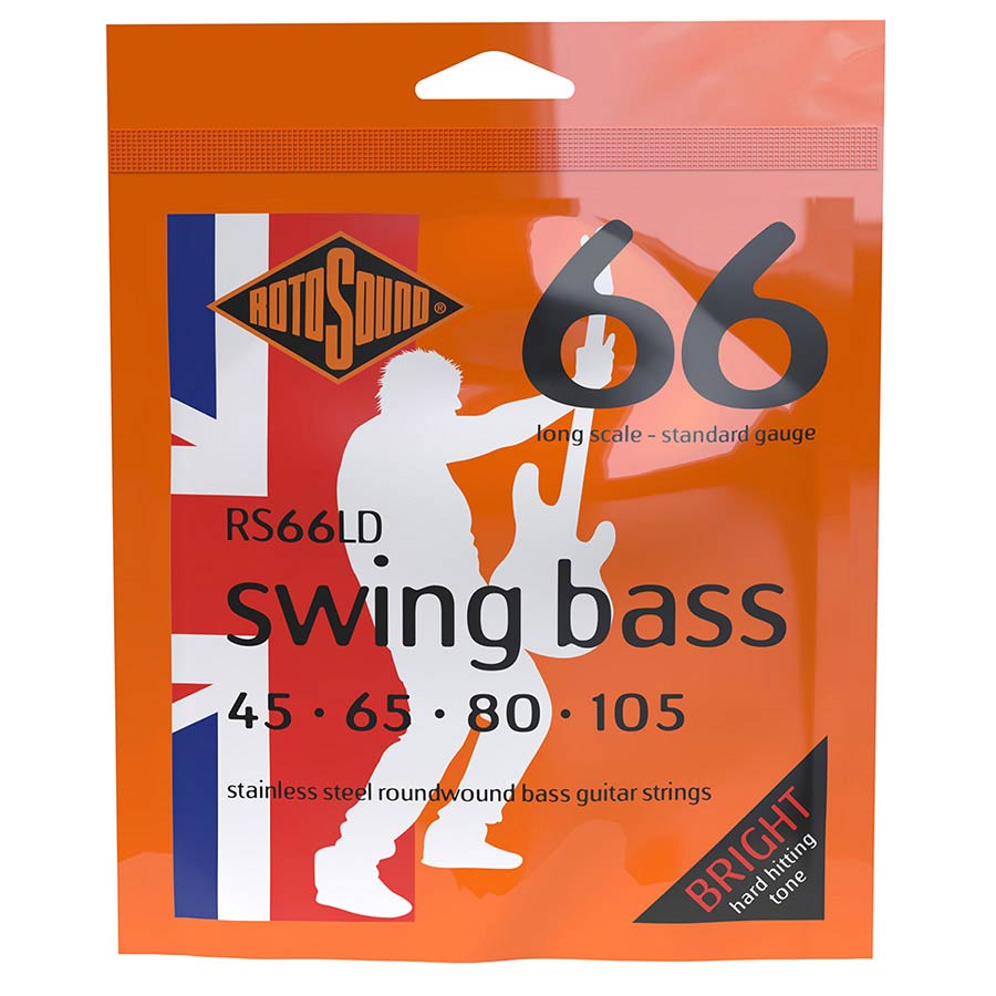 Rotosound Swing Bass 66 string set electric bass stainless steel 45-105