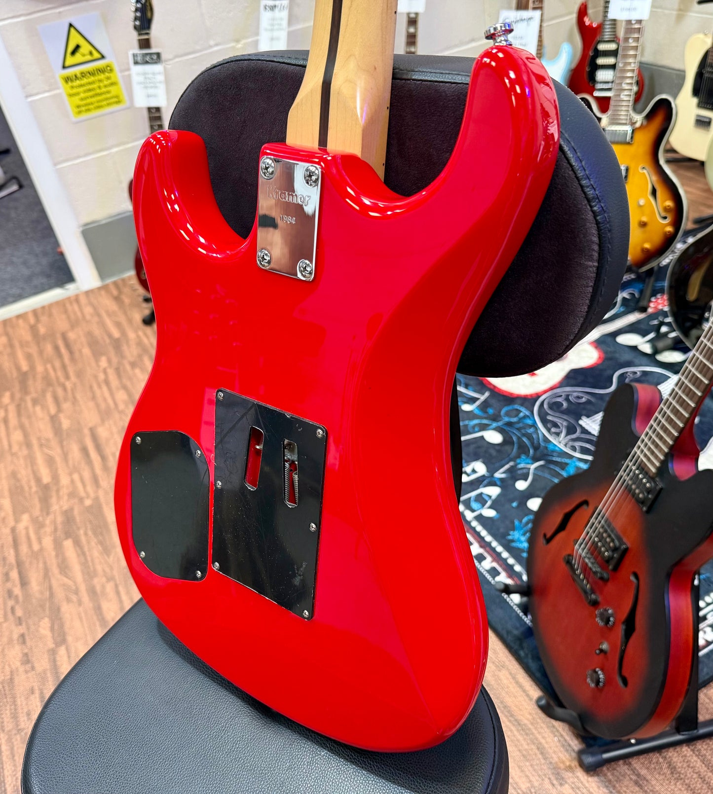 🔥RARE🔥 Kramer The 84 1984 Van Halen~ Diver Down Custom Ltd Edition~EVH D Tuna!