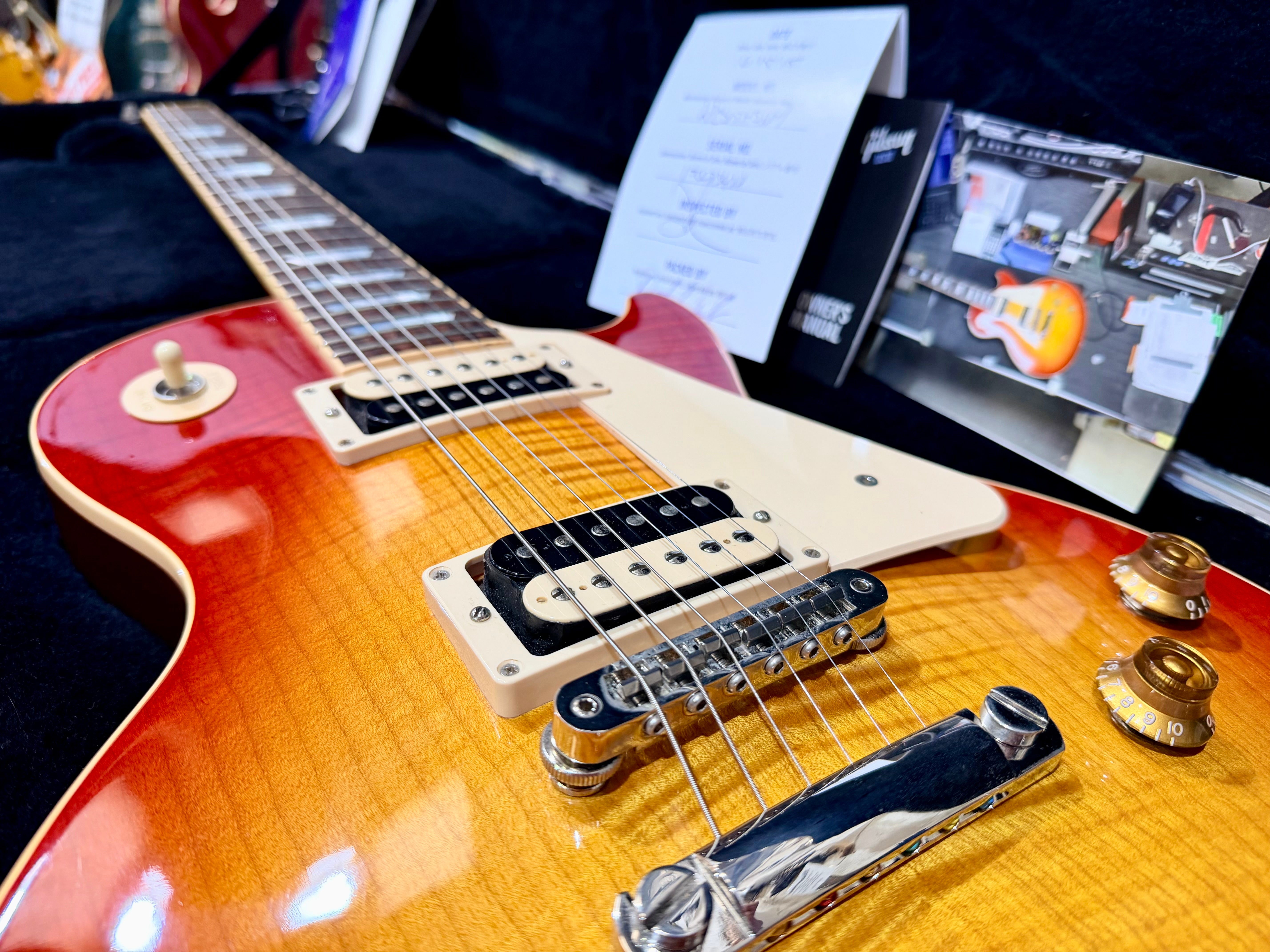 🌟Les Paul 100th🌟 2015 Gibson Les Paul Classic~ Cherry Sunburst + Case & Docs!