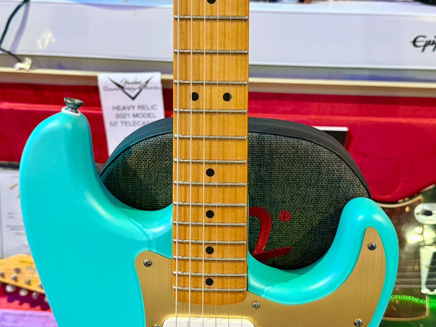 🌟 Fender Squier 40th Anniversary Stratocaster Vintage Edition Seafoam Green 🌟