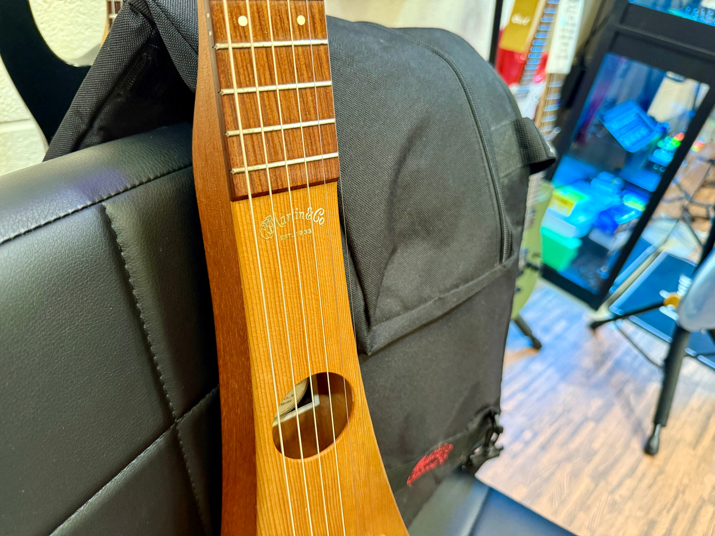 🎸 Martin Backpacker Acoustic Travel Guitar~ Branded Gigbag~ Mexican 🎸