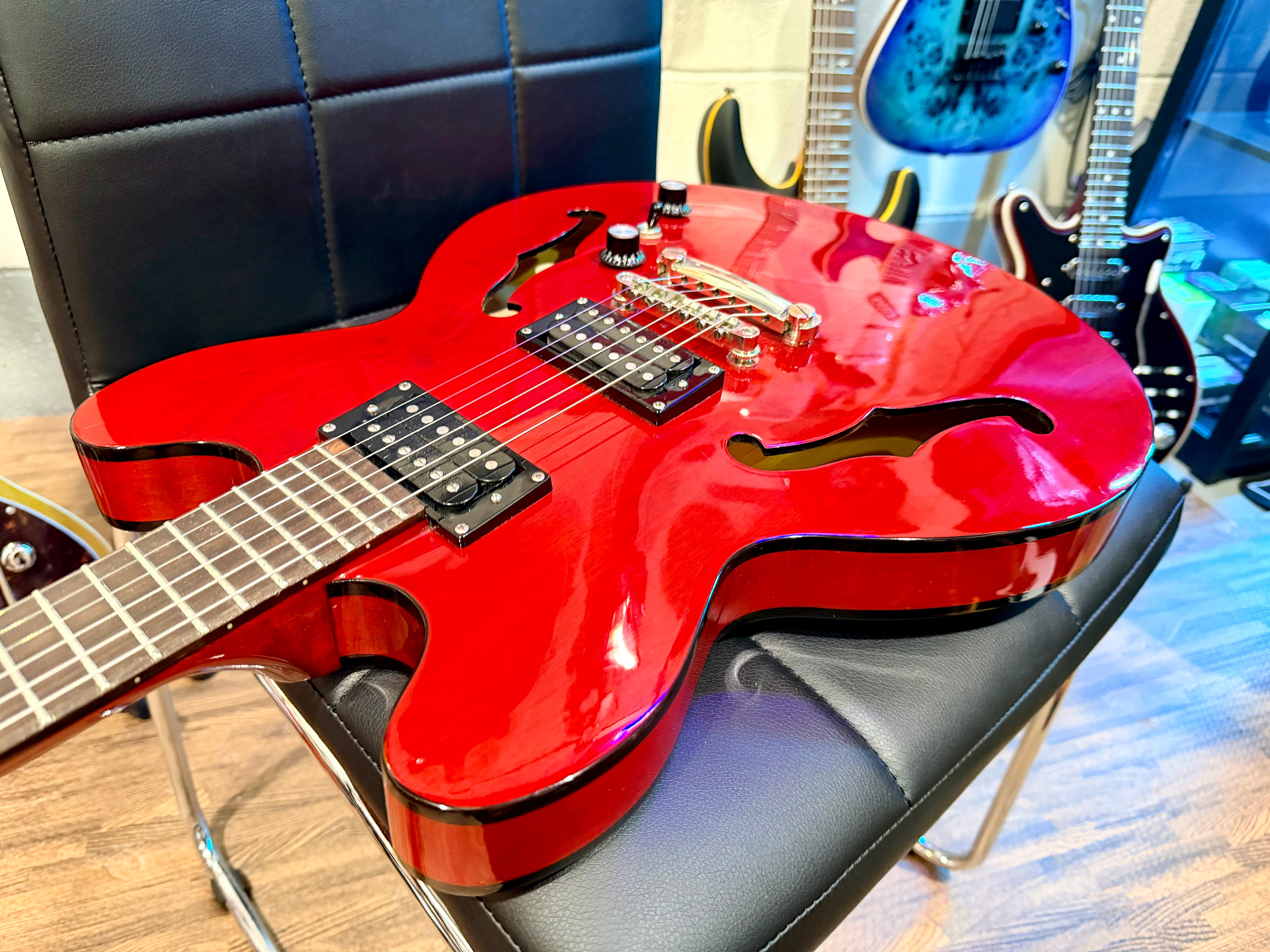 🍒LTD EDITION🍒 Epiphone Dot Studio ES-335 Semi-Hollow~ Custom Shop Cherry Red!