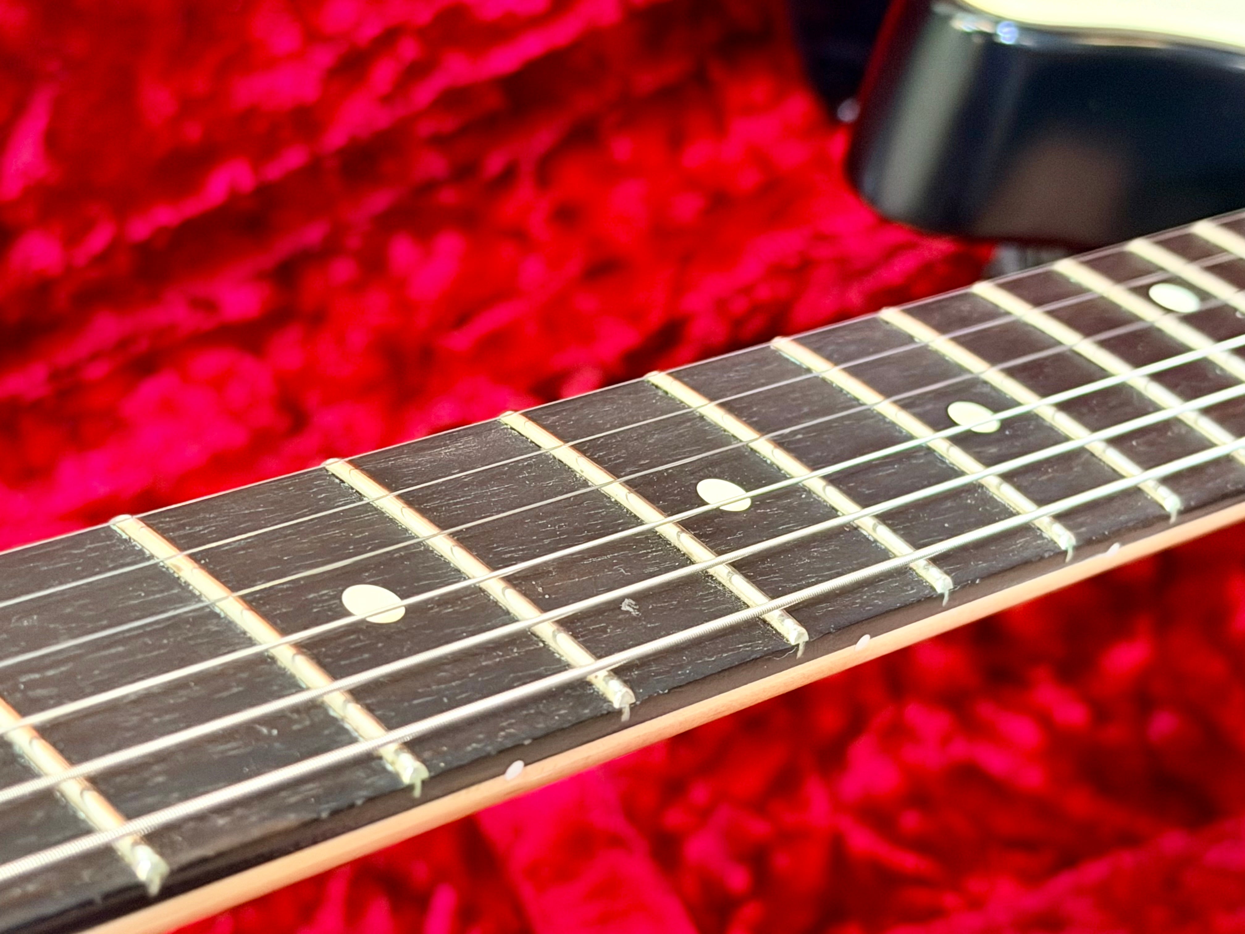 🔥 Fender Jim Root Telecaster~ Black Ebony~ EMG 81/60~ 2021 Neck & 2015 Body 🔥