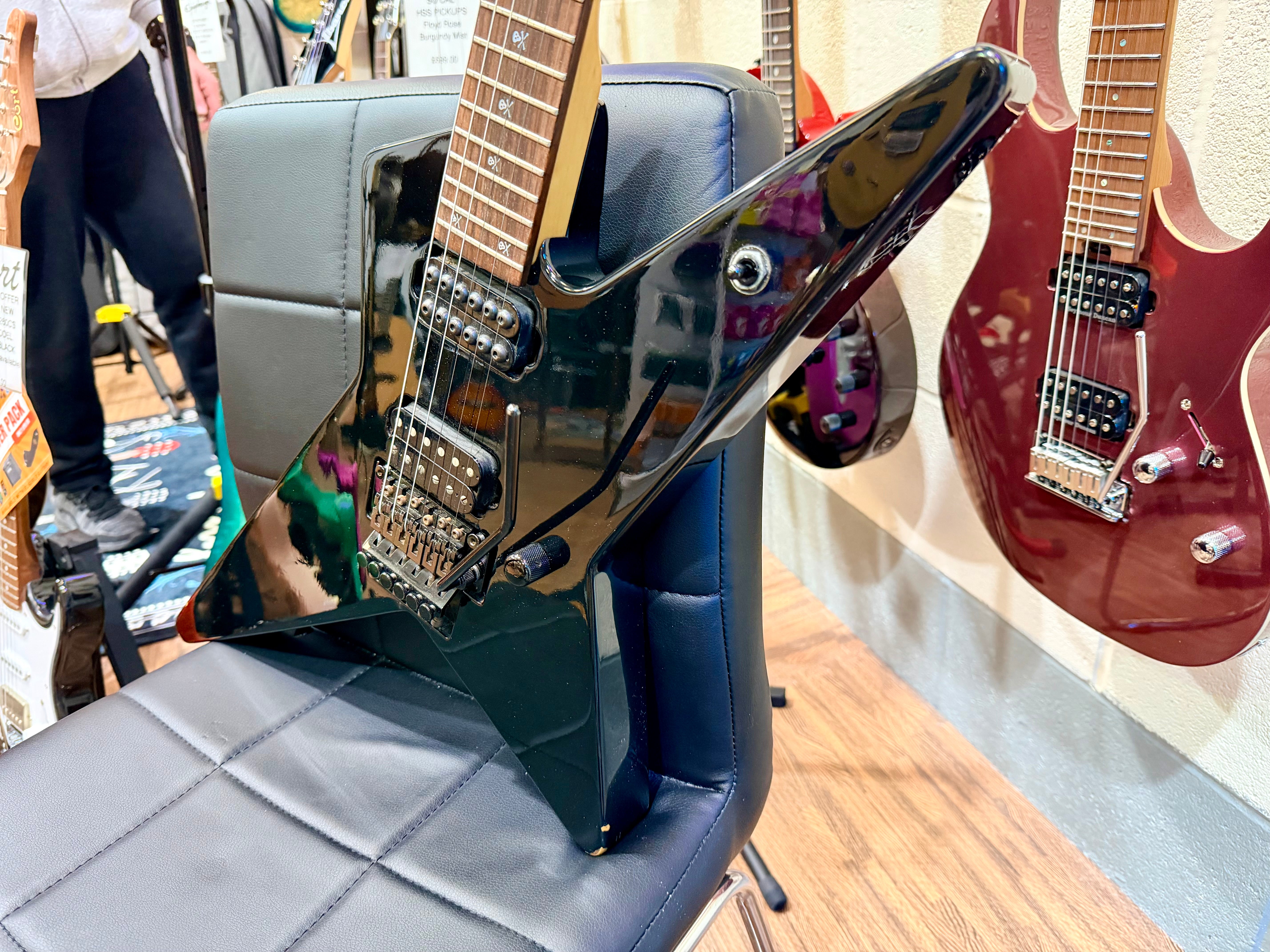 🔥RARE JAPAN🔥 ESP Edwards E-AS-105SM Anchang Star Electric Guitar~ MIJ 2004!