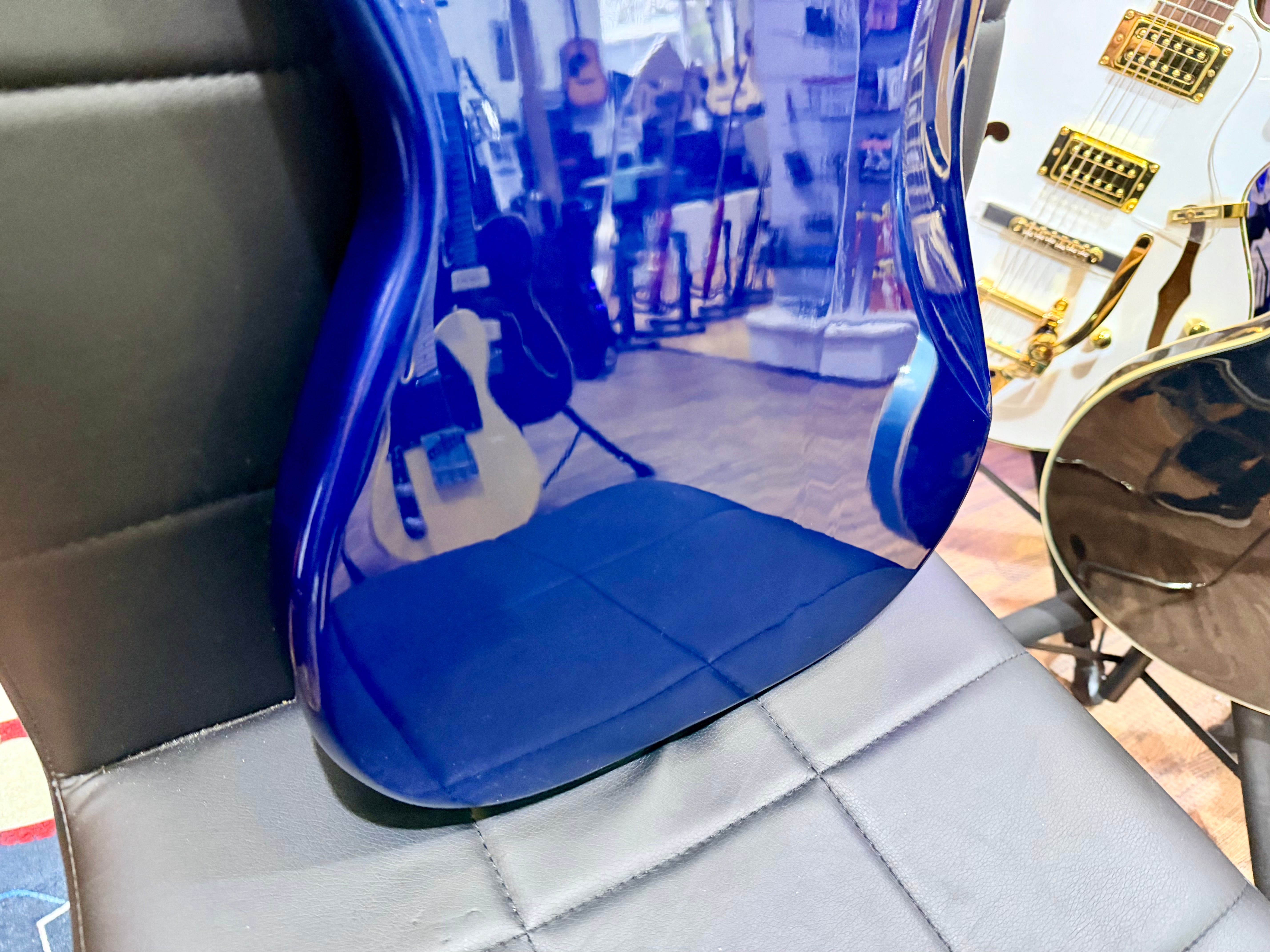 ⚡️NEW⚡️ Encore E4 Blaster Series Electric Bass Guitar~ Full Size 4/4 P Bass~Blue