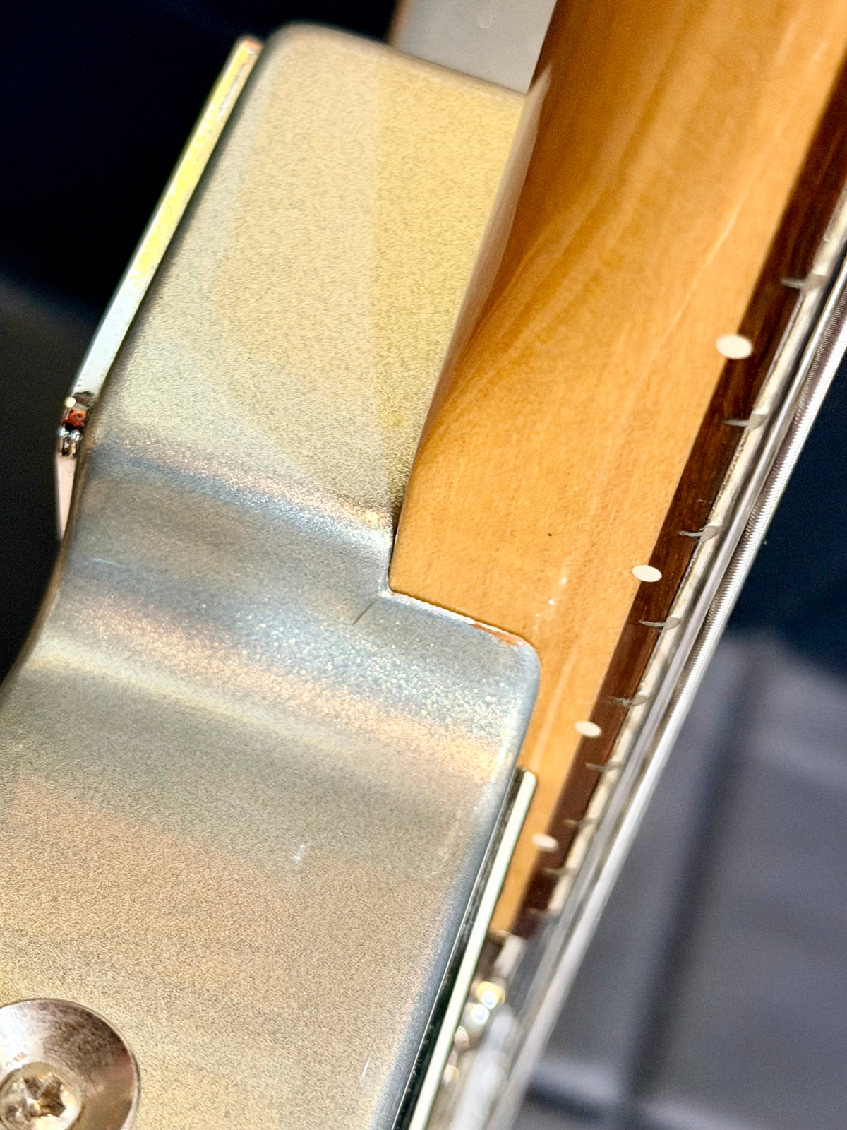 π₯2012π₯ Fender Blacktop Telecaster Baritone~ Ghost Silver HSS~ Mexican MIM Tele