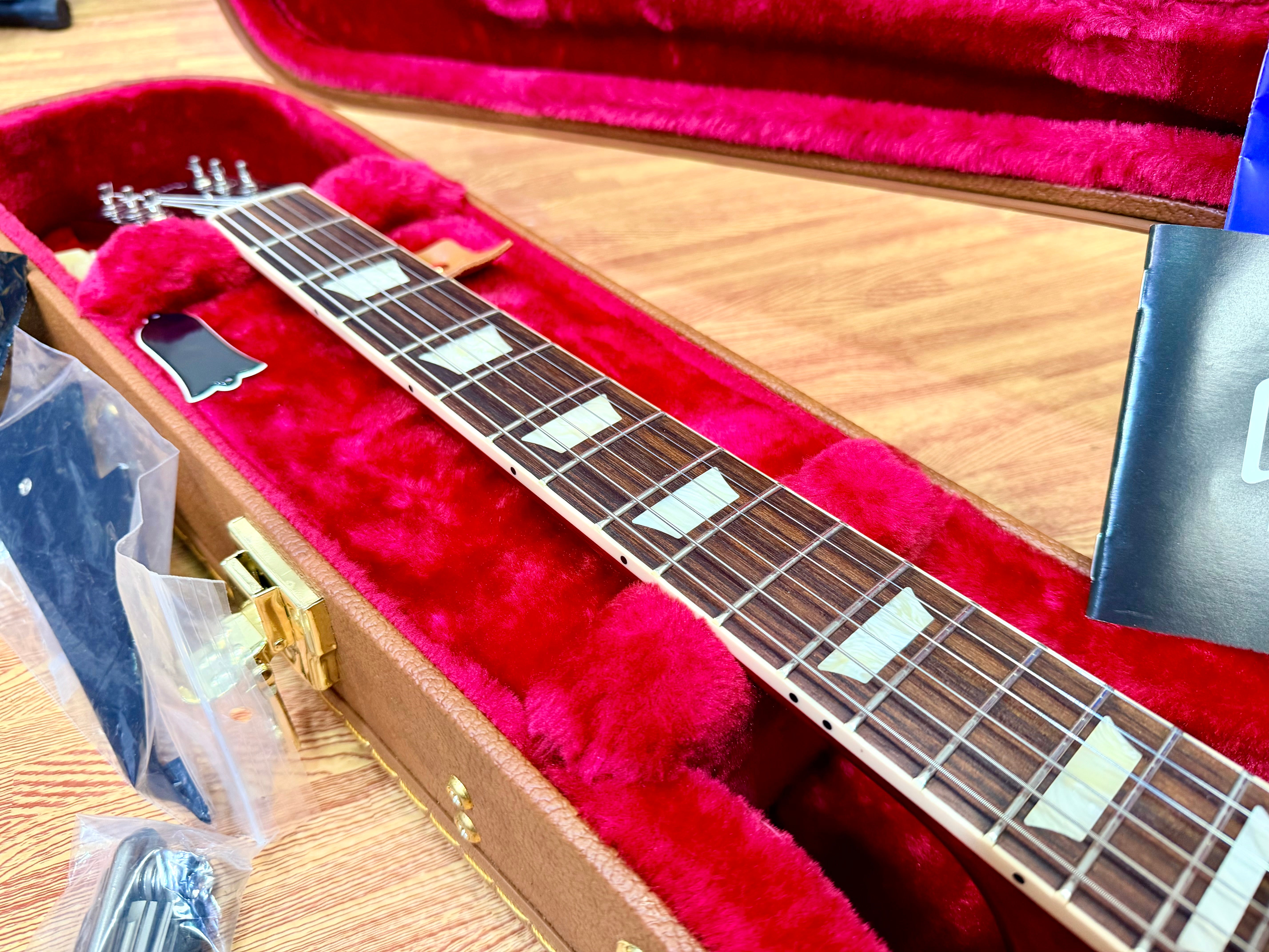 🔥2022🔥 Gibson Les Paul Standard Slash~ Vermillion Burst Limited Edition + Case