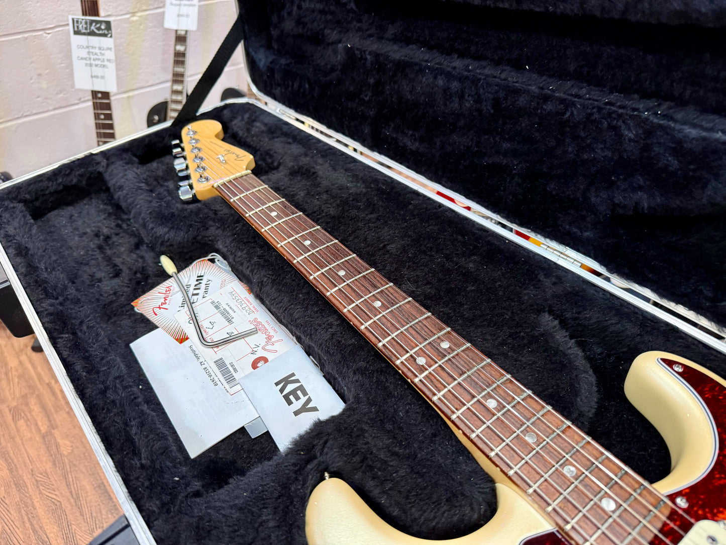 🌟2010🌟 Fender American Deluxe Stratocaster~ Olympic Pearl~ Noiseless~ Gilmour!