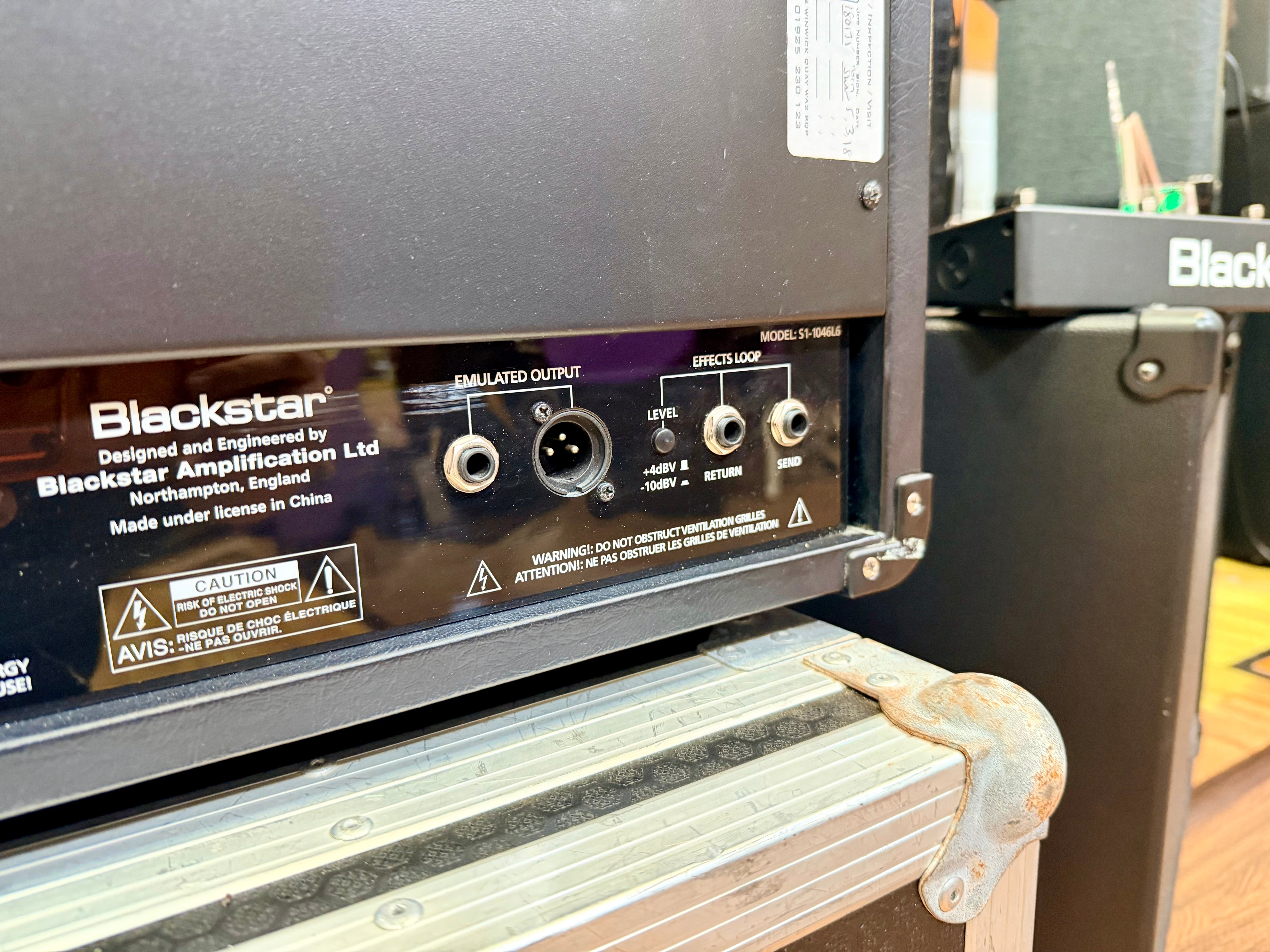 ⭐ Blackstar Series One 100 6L6 Valve Amp Head~ With Footswitch & Flight Case ⭐
