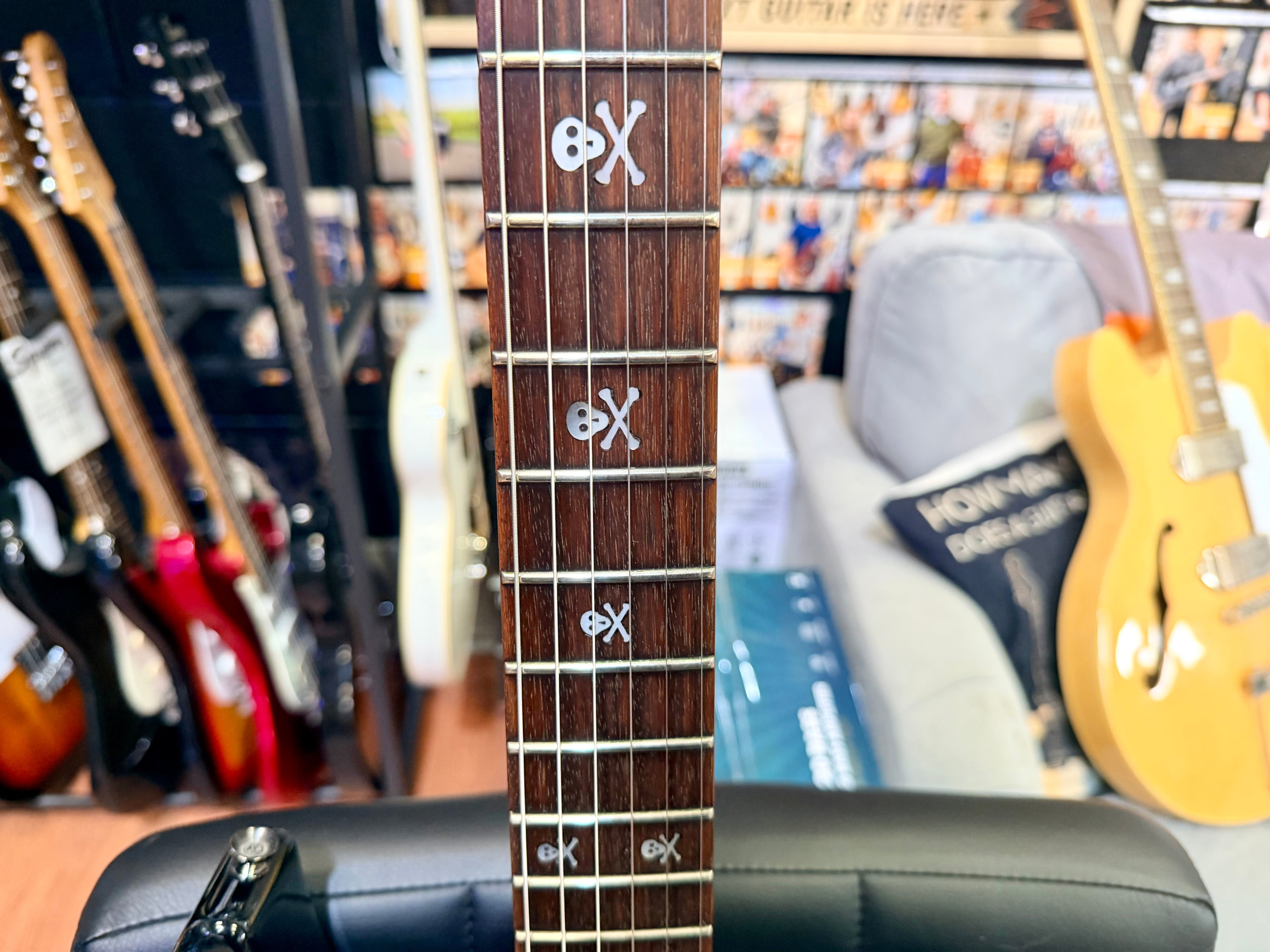 π―π΅ 1990βs π―π΅ Edwards By ESP MR-85~ MIJ Kirk Hammett~ Floyd Rose/EMG~ Japan!
