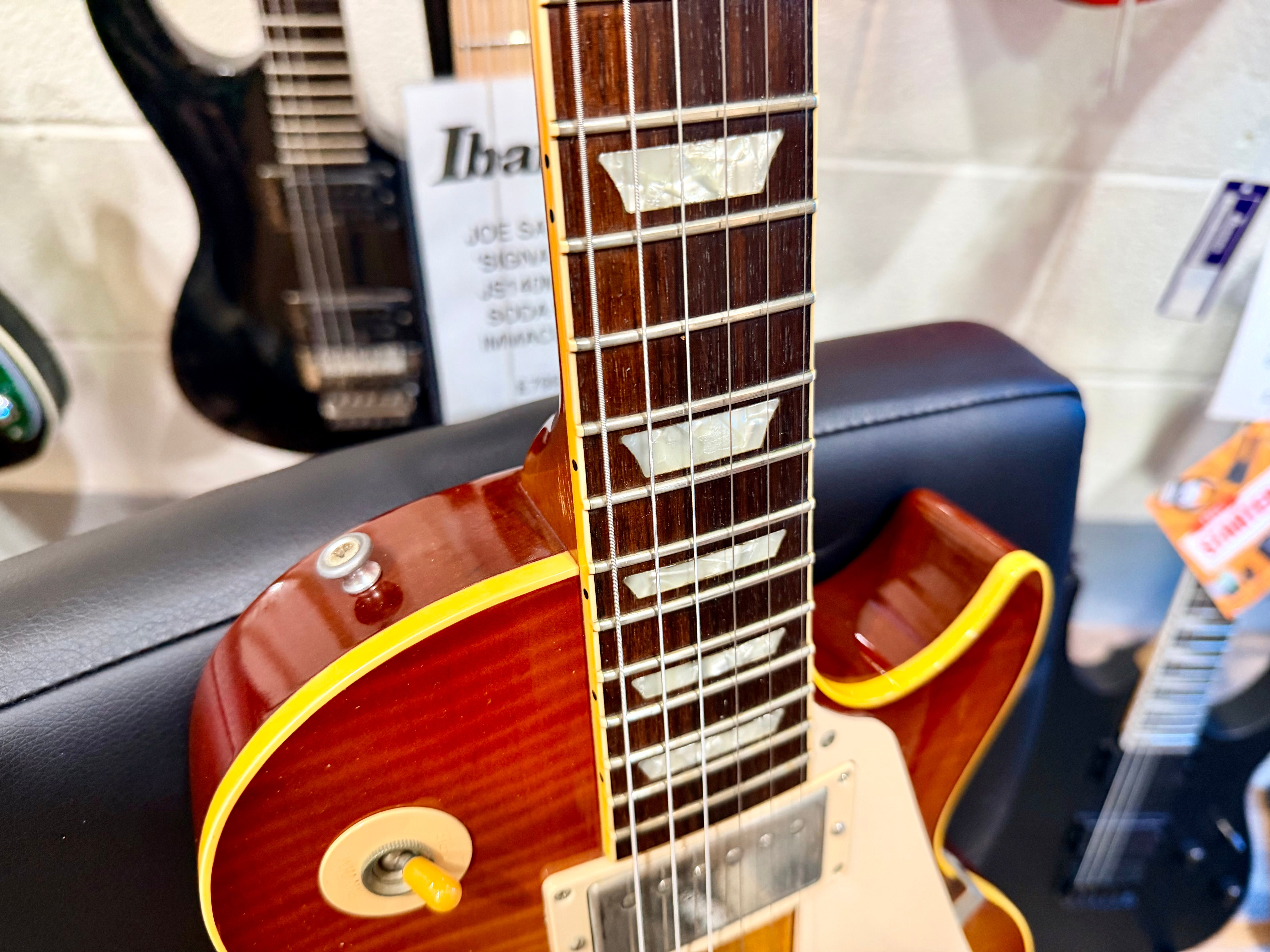 🔥YAMANO🔥 1999 Gibson Custom Shop 1959 Les Paul Historic Reissue~ Ice Tea Burst