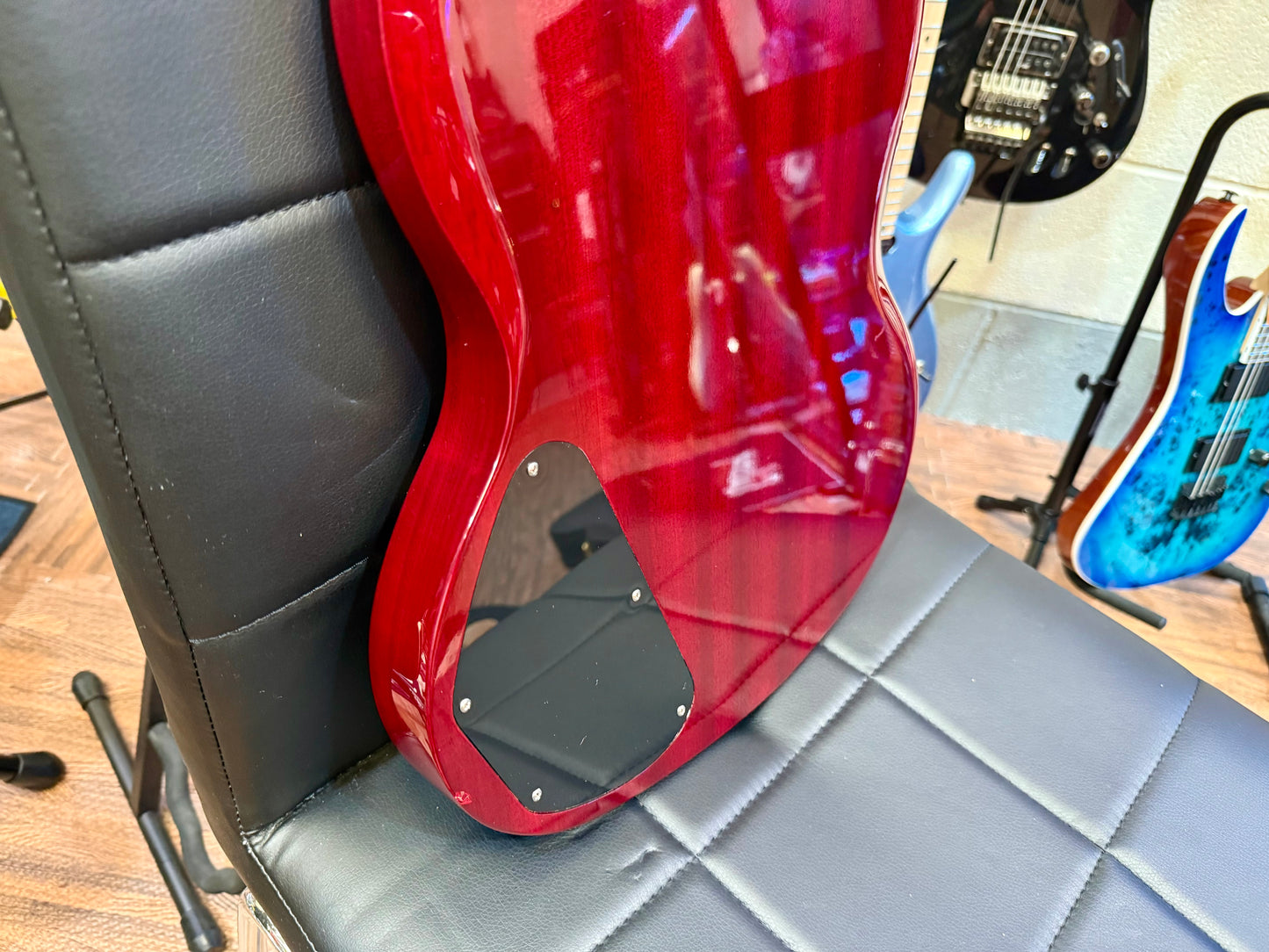 🍒2012🍒 Epiphone SG G-400 Pro~ Heritage Cherry Red + Hiscox Hard Case!