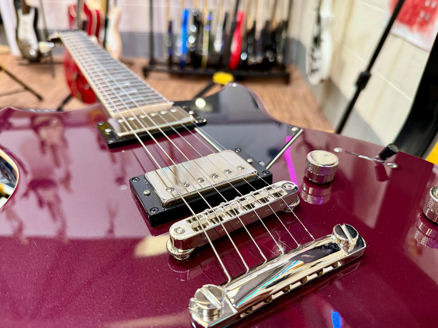 🔥2024🔥 Yamaha Revstar Standard RSS20~ Hot Merlot Red~ Stunning Guitar!