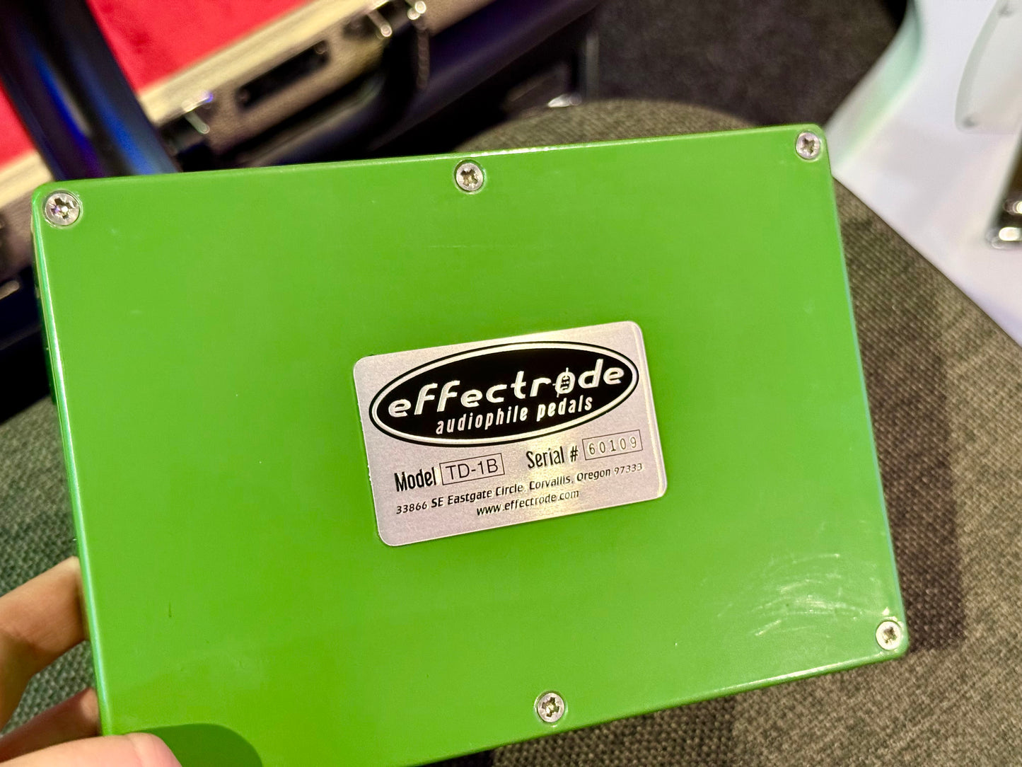 🎸MINT🎸 Effectrode Tube Drive Overdrive Guitar Pedal~ Valve Effects Unit!