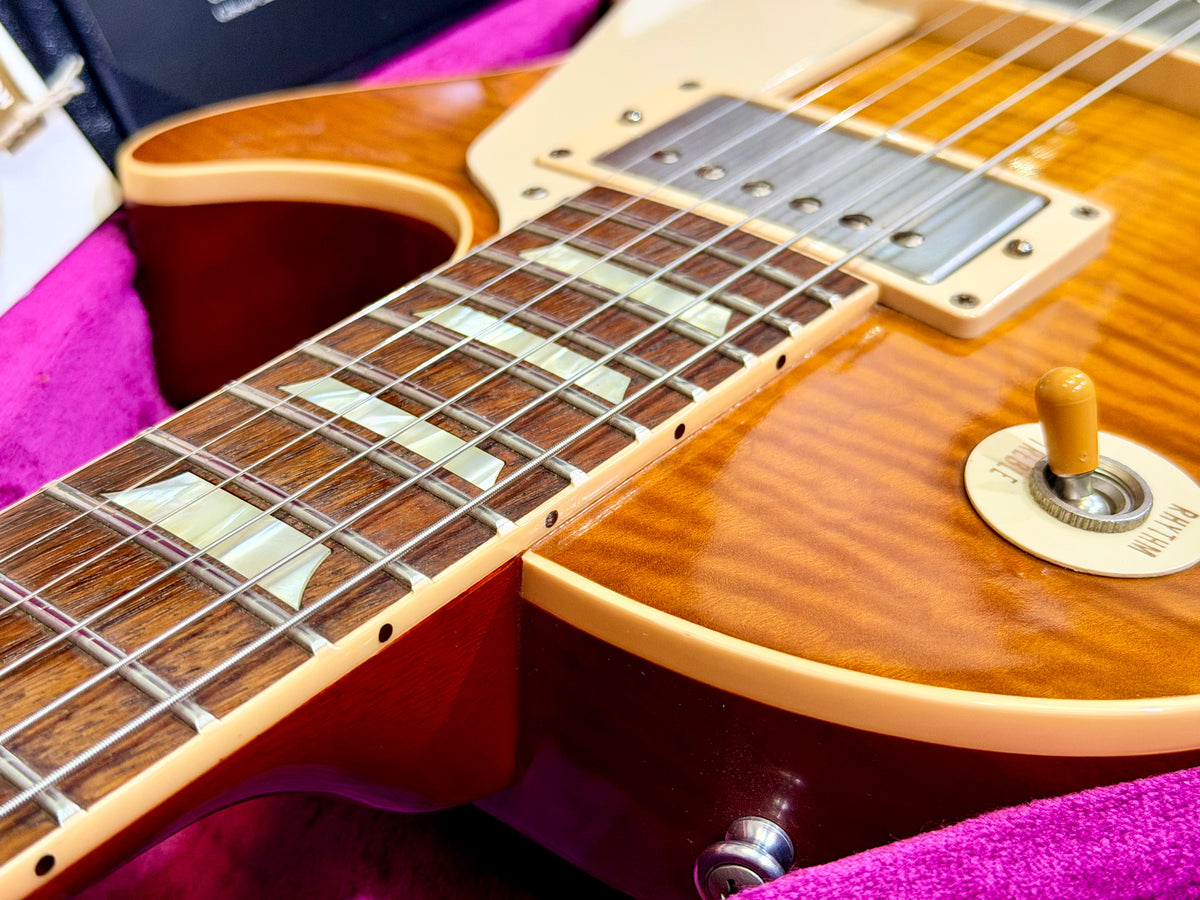 2012 Gibson Custom Shop 1959 Les Paul Standard R9 VOS~ Honey Burst~ Case & COA