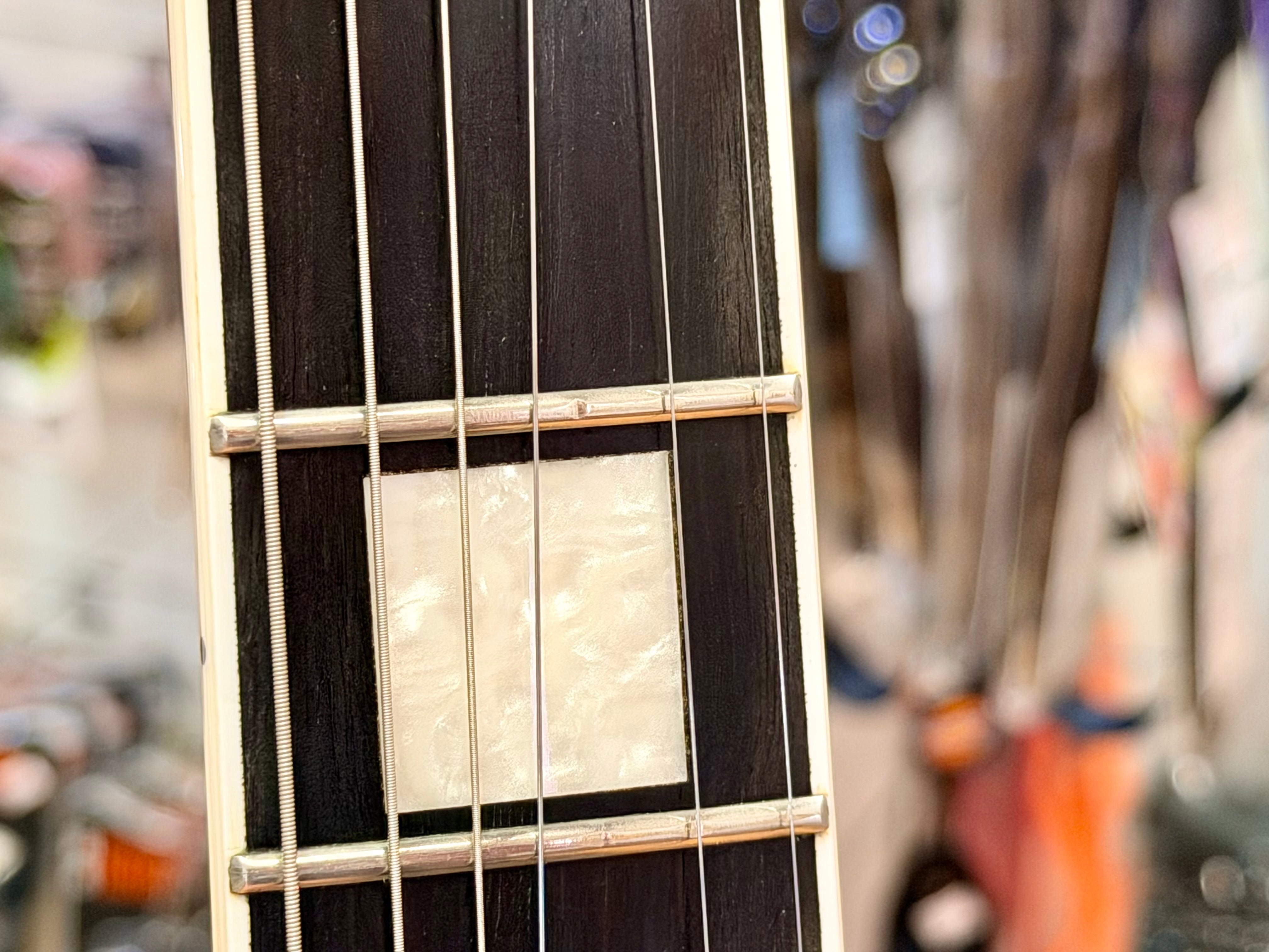 π₯2018π₯ Edwards E-LP-105CD Les Paul Custom Ebony~ Made In Japan βESPβ MIJ + Bag