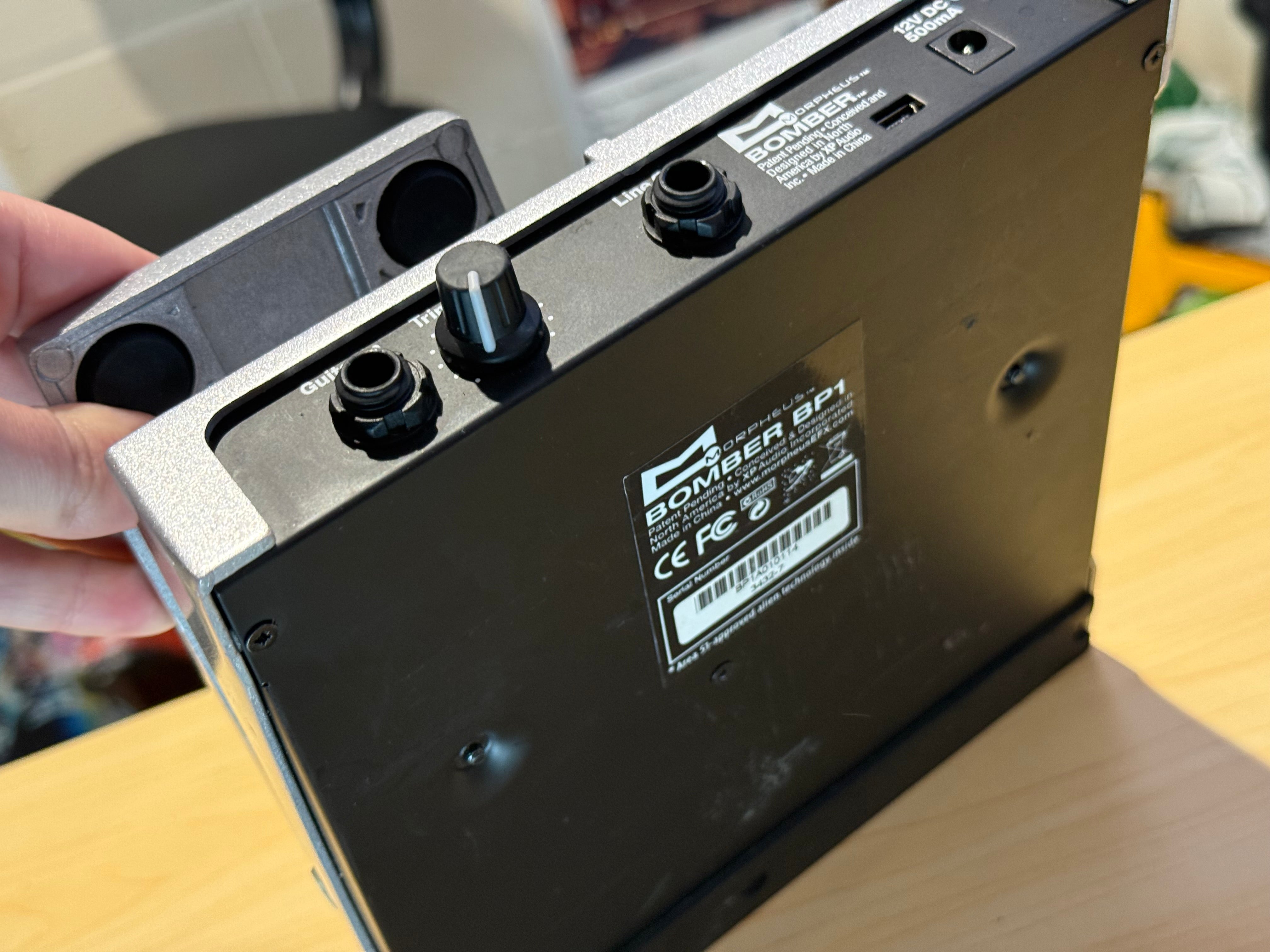 🎸RARE🎸 Morpheus Bomber Pedal~ Pitch Shifting Guitar Effects Unit~ Shifter!