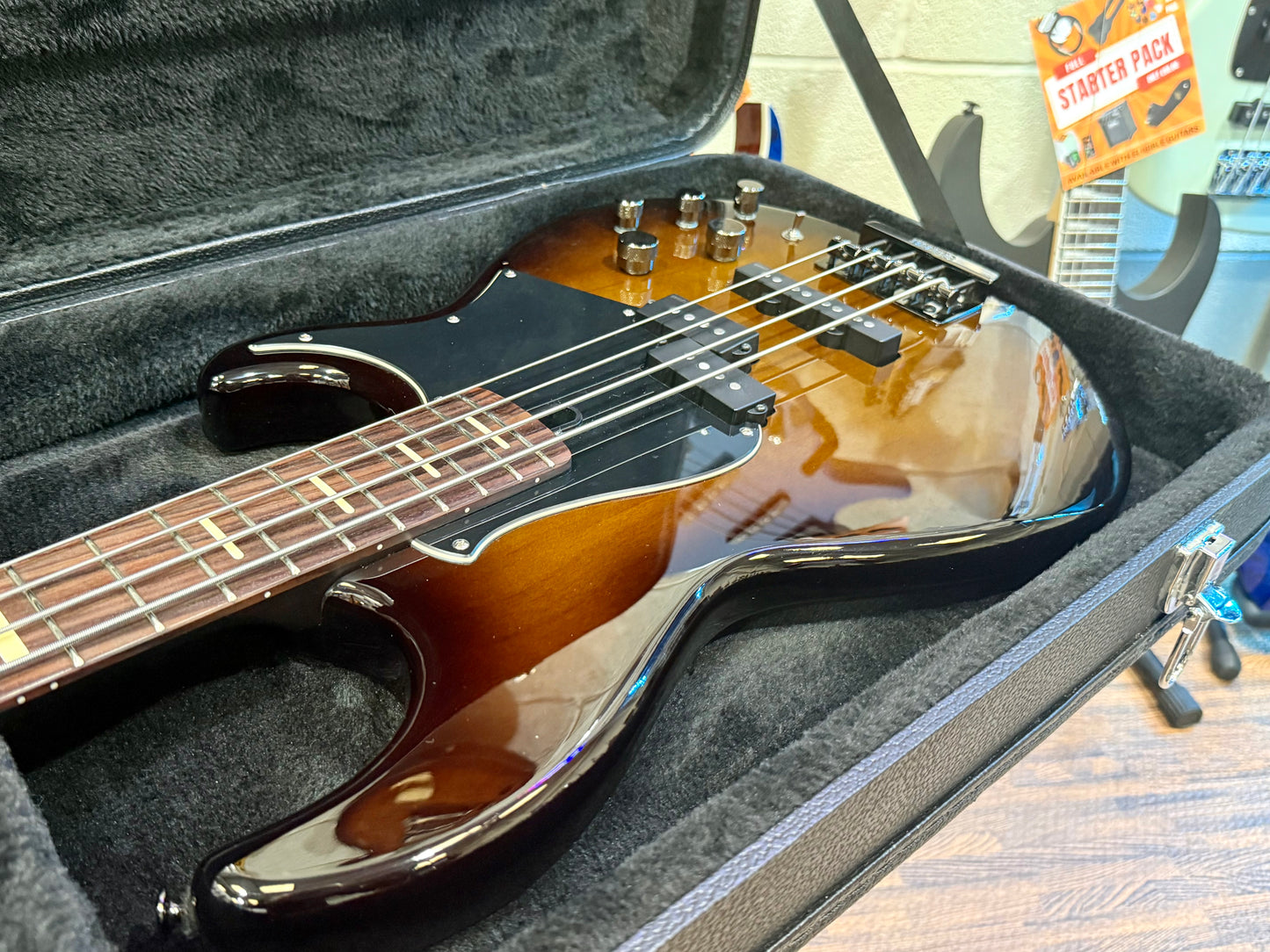 š„MINT 2022š„ Yamaha BB734A Active Bass Guitar~ Dark Coffee Sunburst + Hard Case