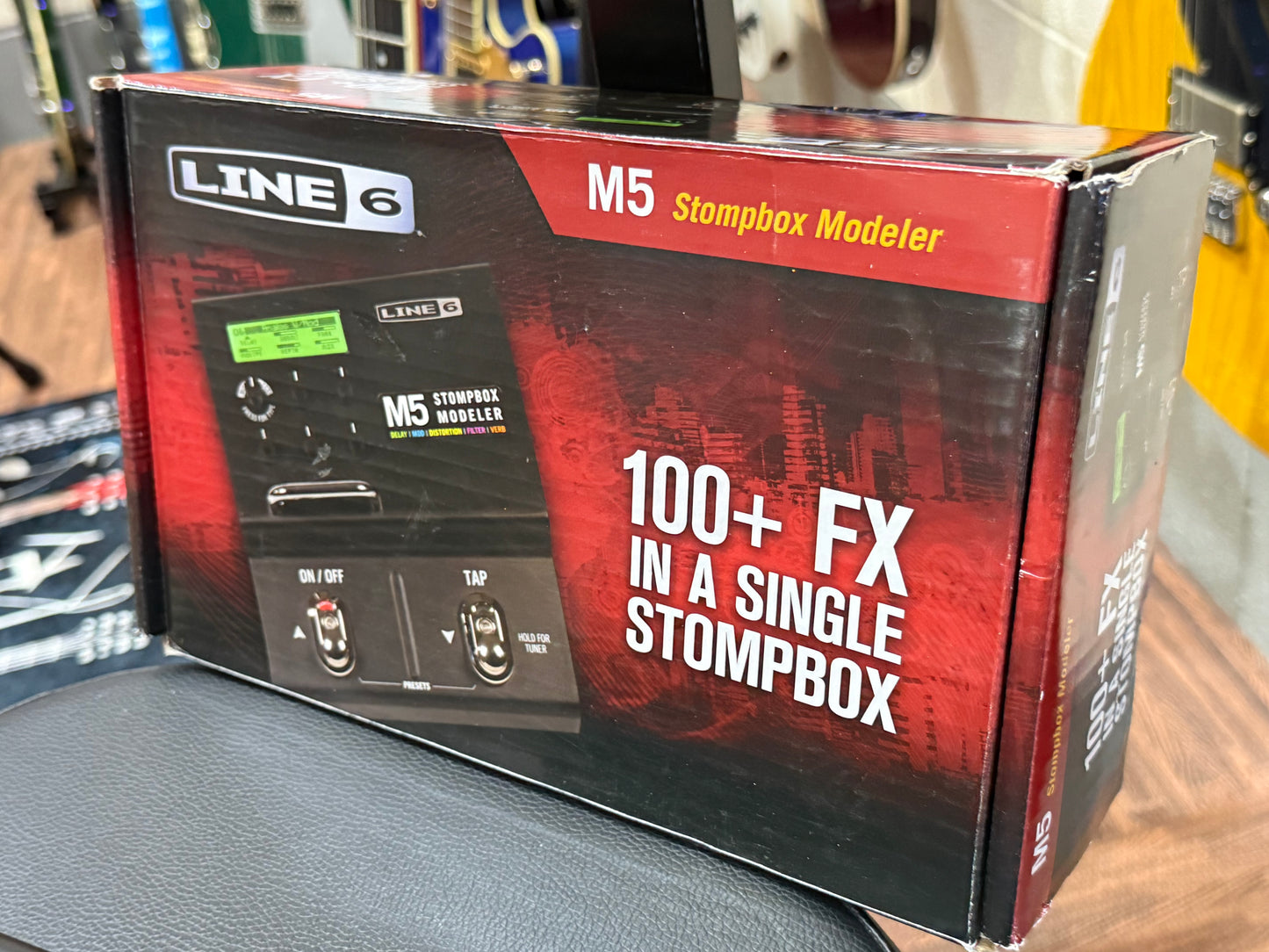 🎸 Line 6 M5 Stompbox Modeller Electric Guitar Multi-Effects Processor Pedal 🎸