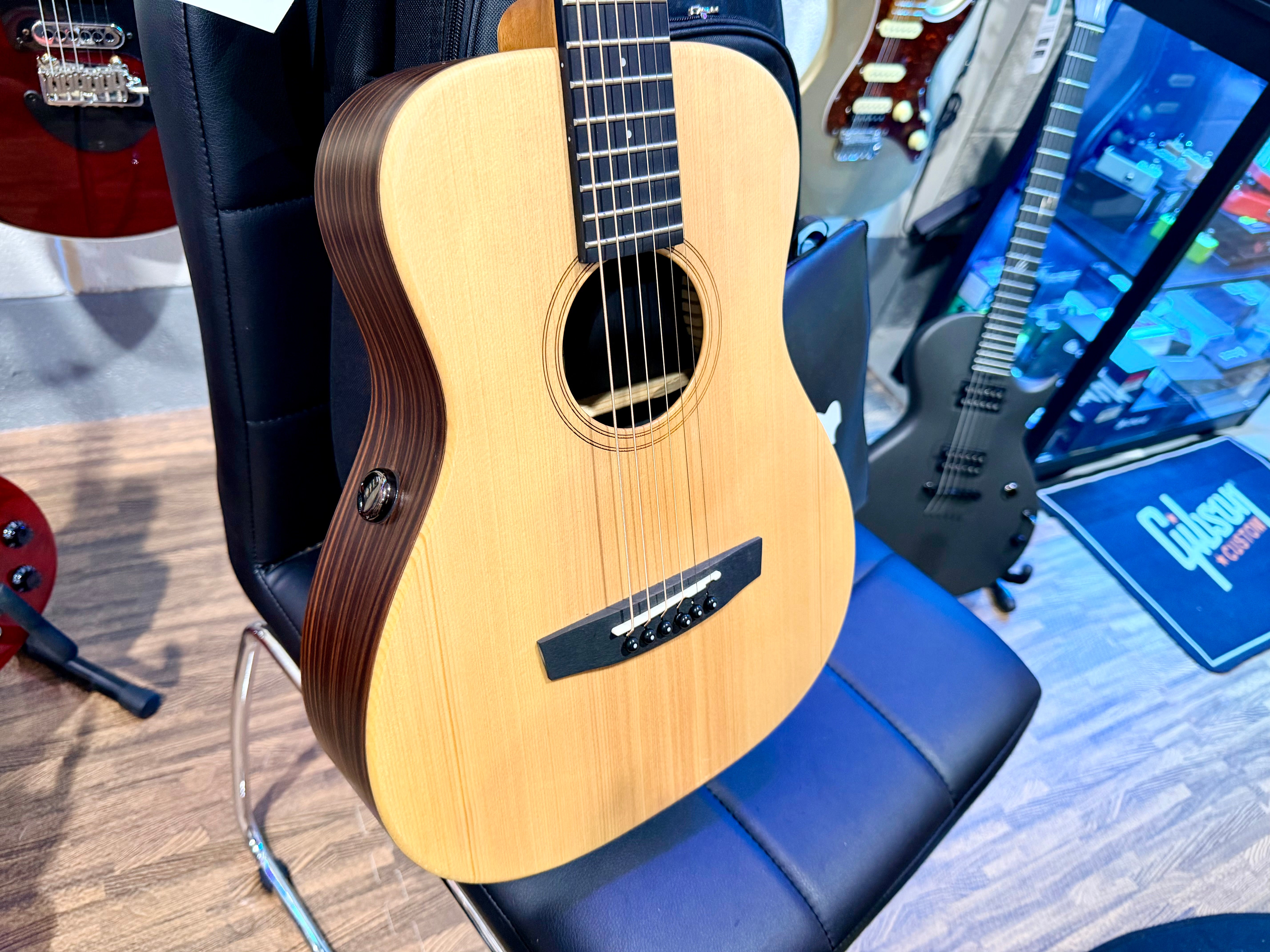 🔥NEW🔥 Enya EB-X1 EQ Pro 1/2 Sized Electro-Acoustic Travel Guitar~ Smart Pickup