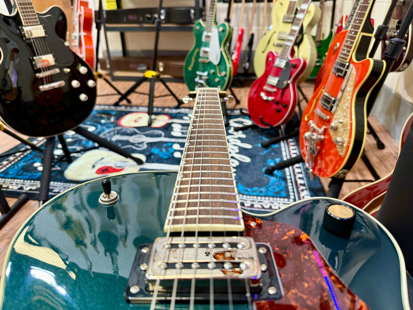 🔥MINT🔥 Gretsch G2420/CD Streamliner~ Cadillac Green~ Chromatic II~ Hard Case!