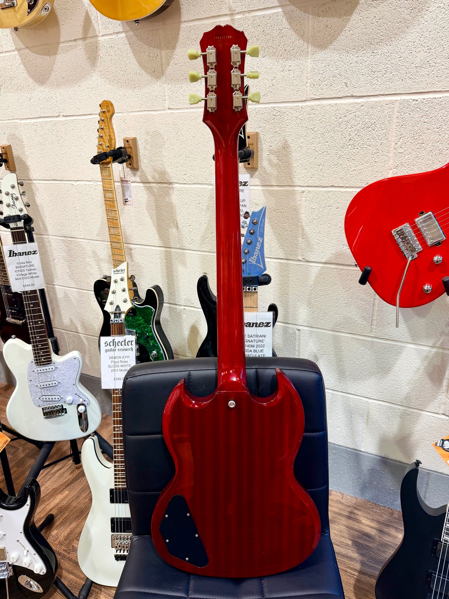 🍒2015🍒 Epiphone SG G-400 Pro~ Heritage Cherry Red Electric Guitar!