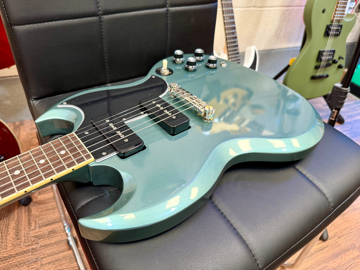 🔥NEW 2025🔥 Epiphone SG Special P-90~ Faded Pelham Blue~ Latest Model!