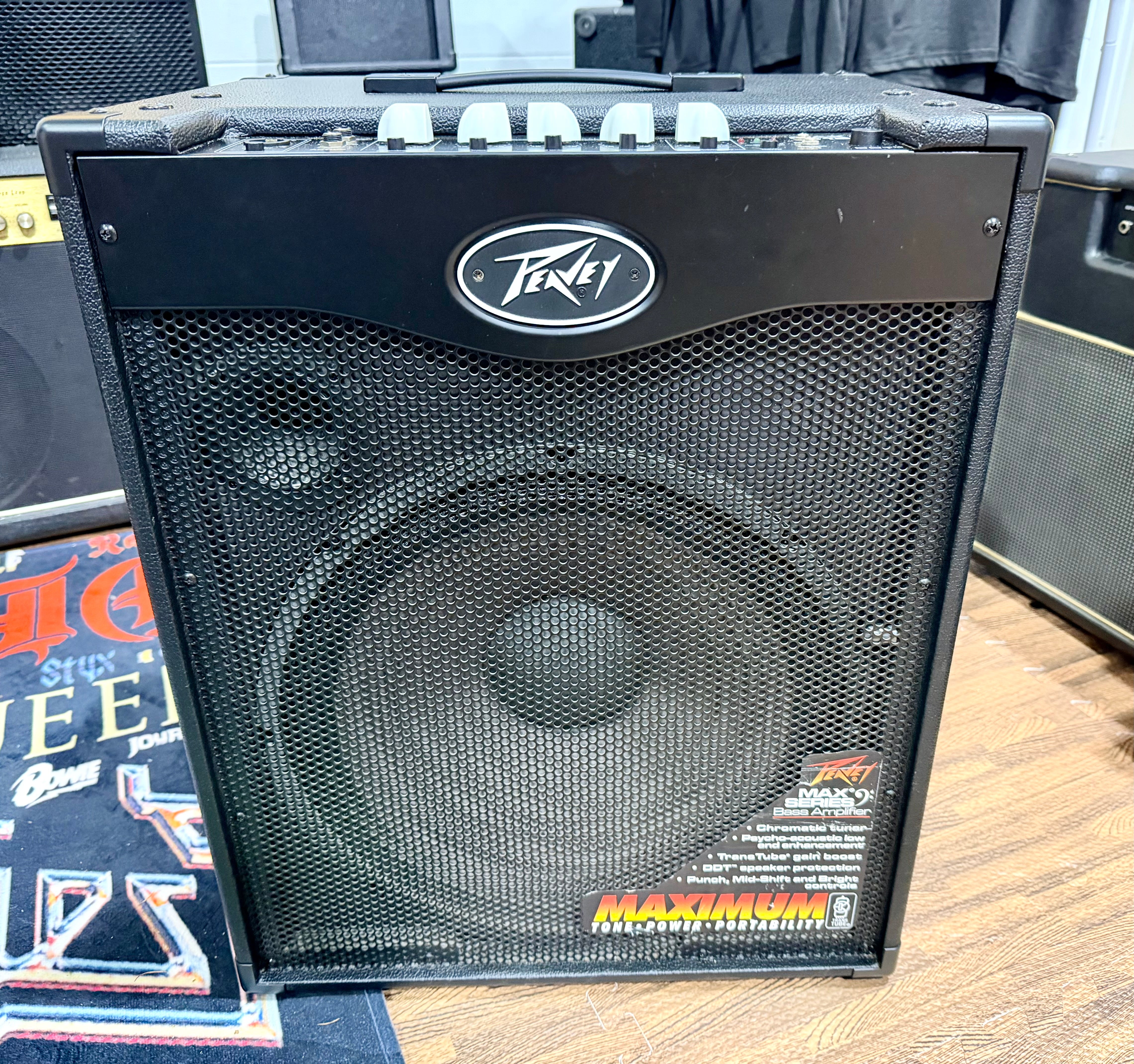 🔥BASS AMP🔥Peavey Max 115 Electric Bass Guitar Combo Amp~ 300w~ 15” Speaker!