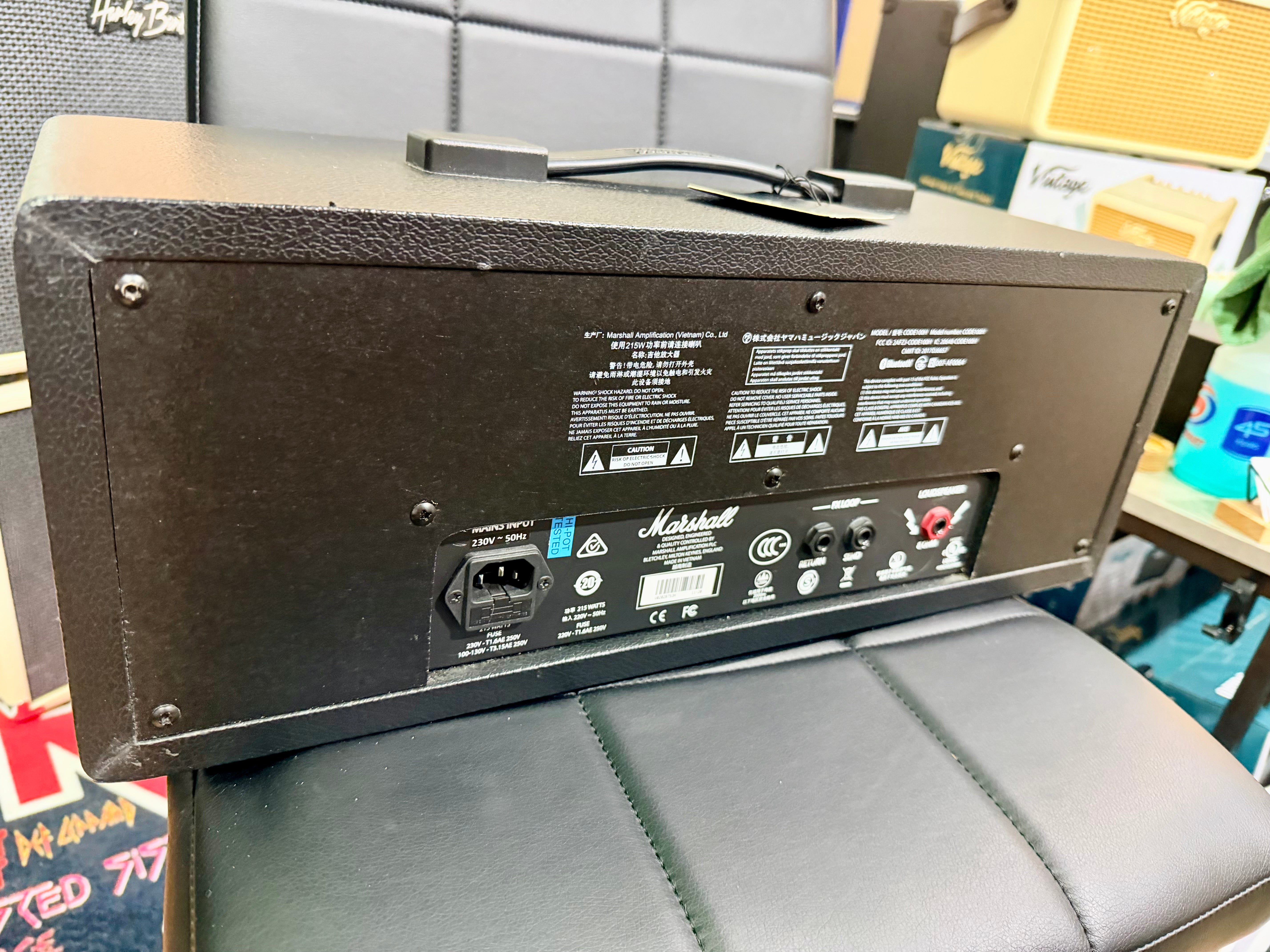 🎸 Marshall CODE 100H 100W Modelling Amp Head~ Guitar Amplifier~ Effects 🎸