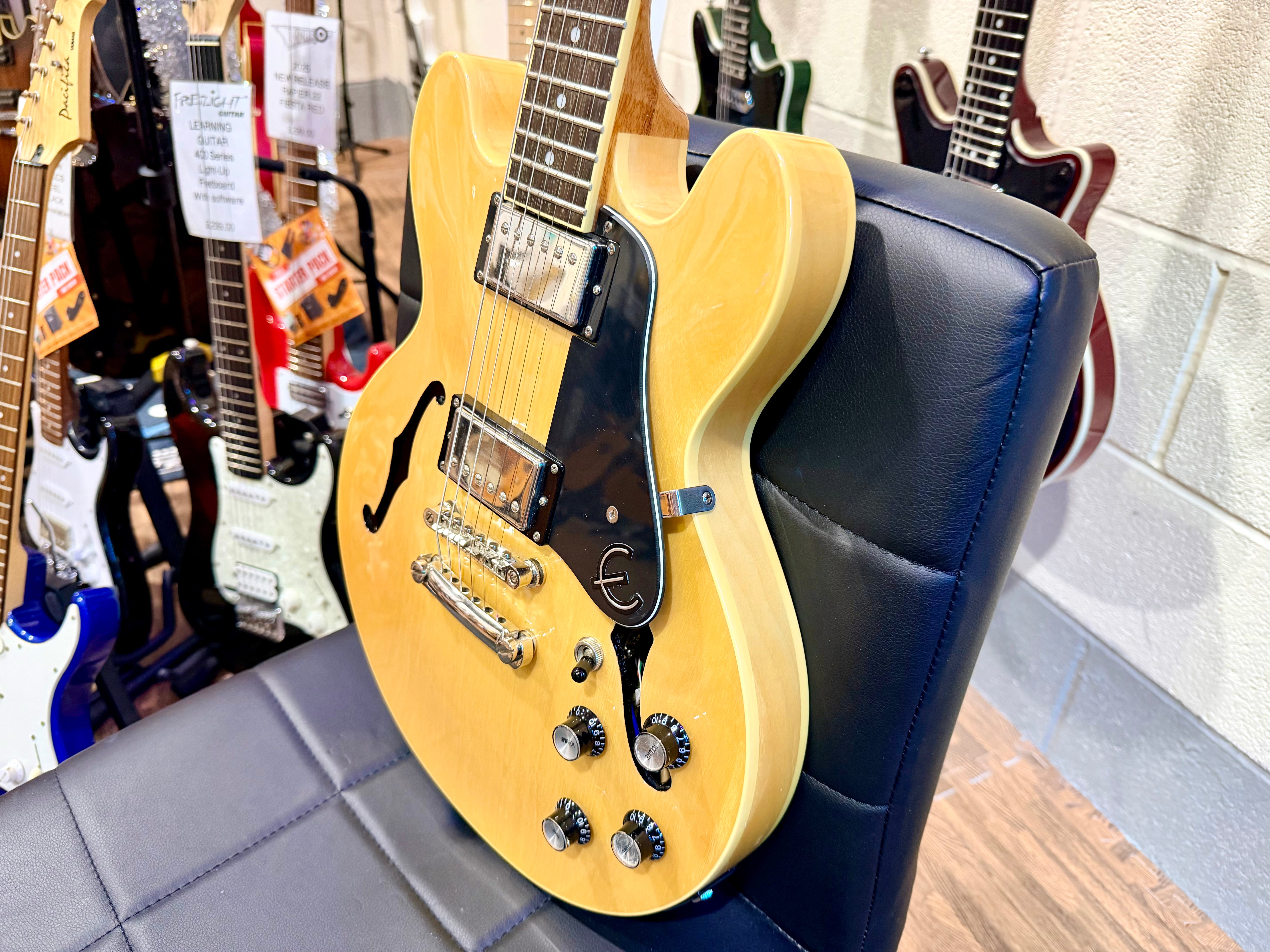 🌟2016🌟 Epiphone ES-339 Hollowbody~ Natural Gloss~ Electric Guitar!