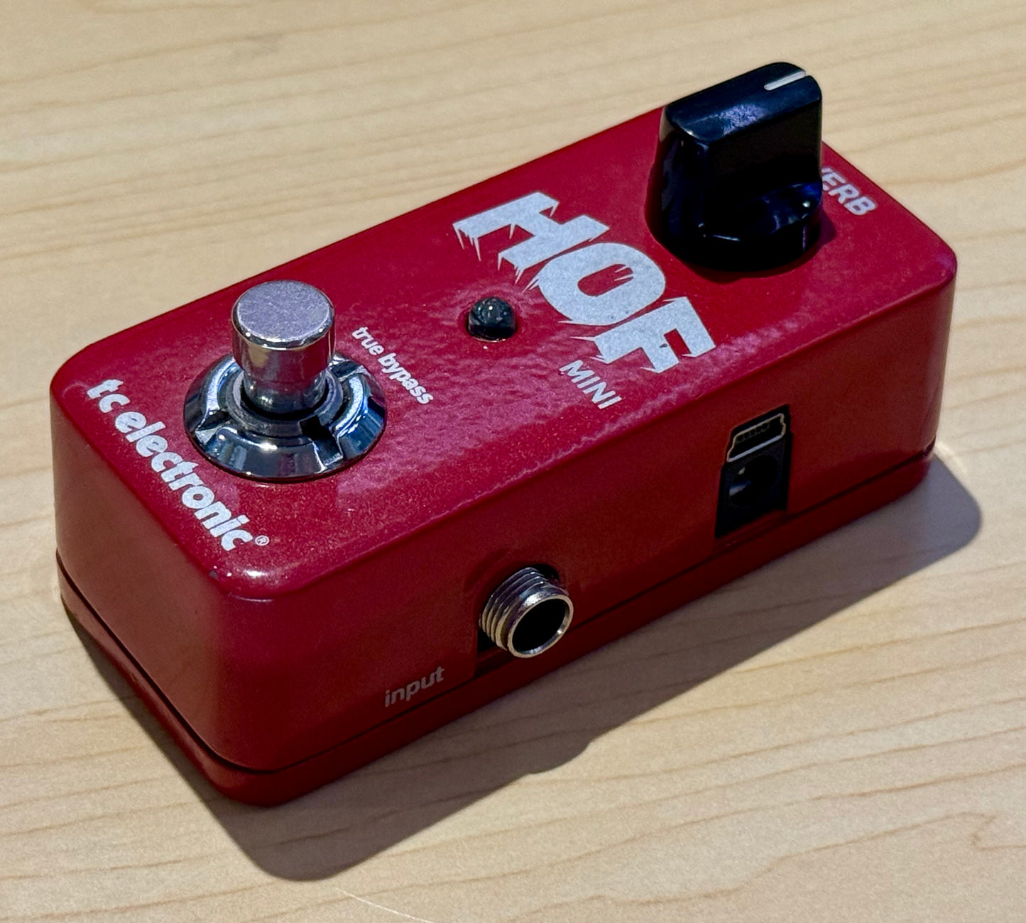 🎸 TC Electronic HOF Hall Of Fame Mini Reverb Guitar Effect Pedal 🎸