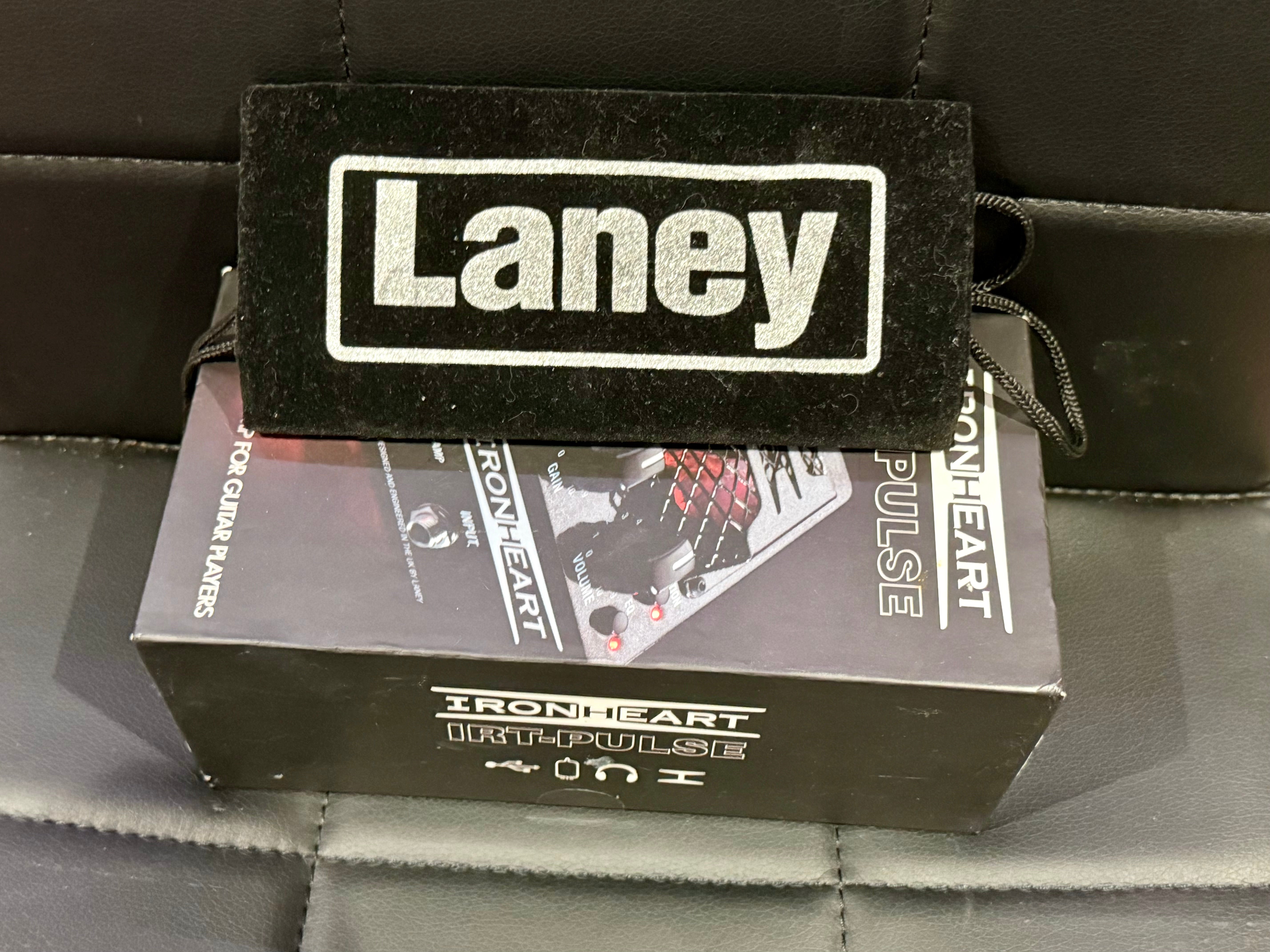 🎸 Laney Ironheart IRT-Pulse Pre-Amp~All Tube High Gain T-USB Interface Pedal 🎸