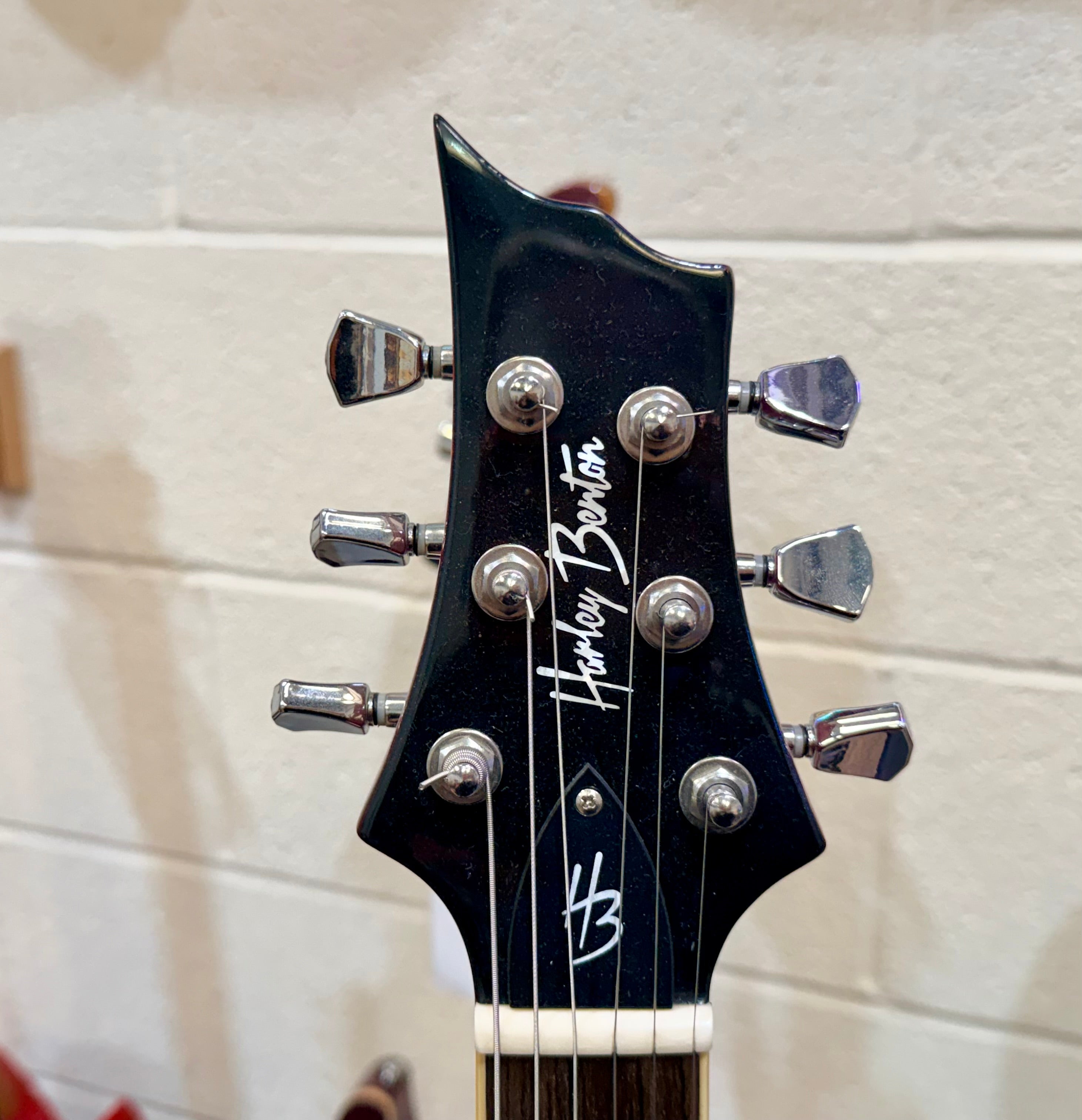 🔥UPGRADED🔥 Harley Benton CST-24 Deluxe~ Black Cherry Flame~ Bare Knuckle P’ups