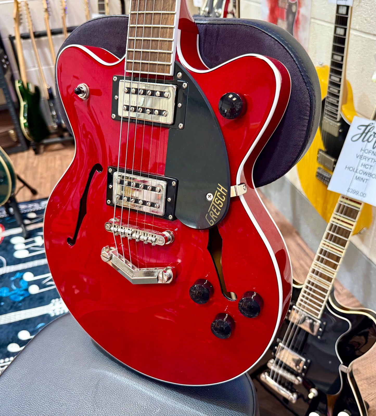 π2017π Gretsch G2655 FS Flagstaff Red Semi-Hollow~Centre Block Electric Guitar